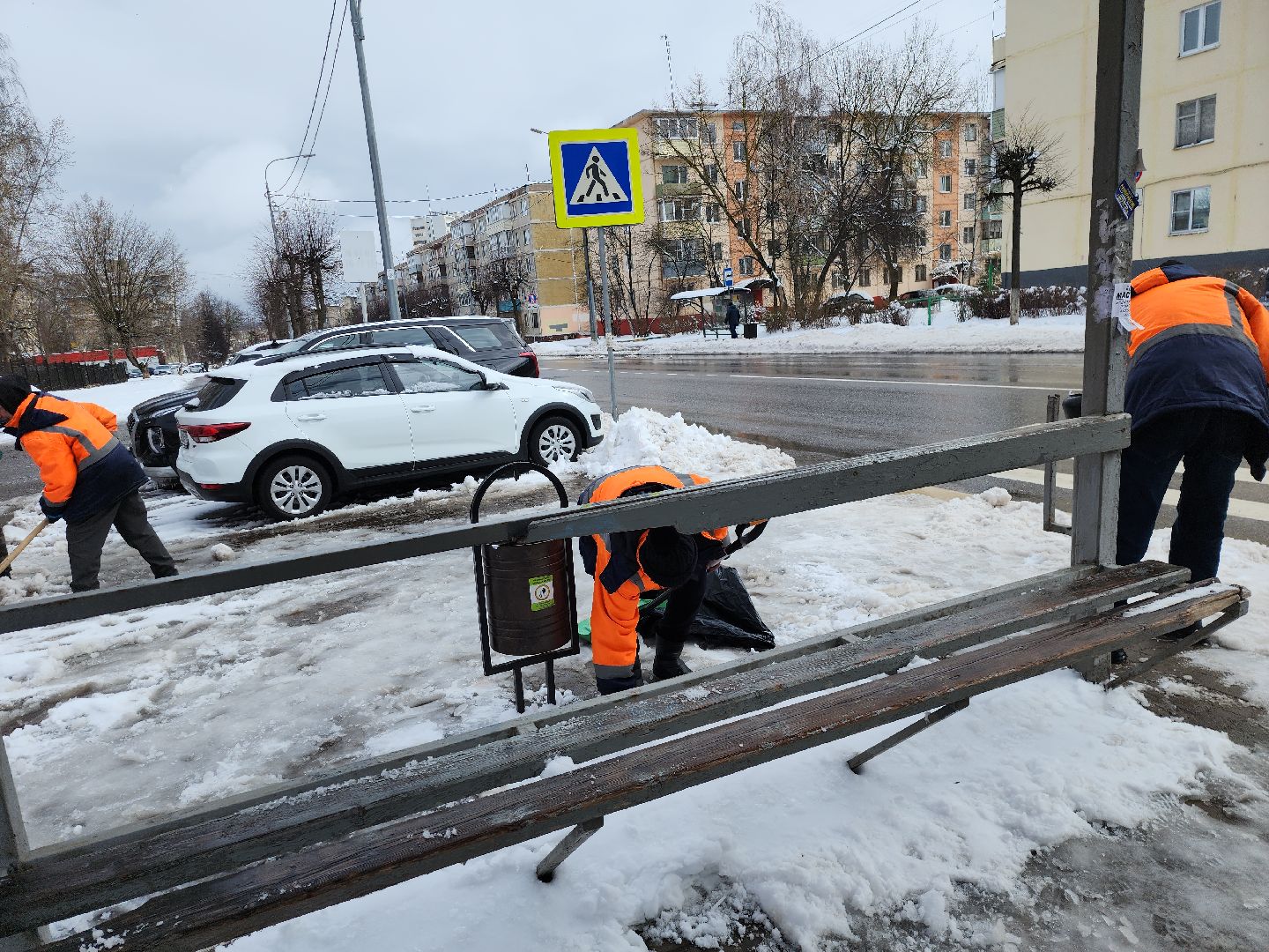 серпухов, подмосковье, уборка улиц, зион,