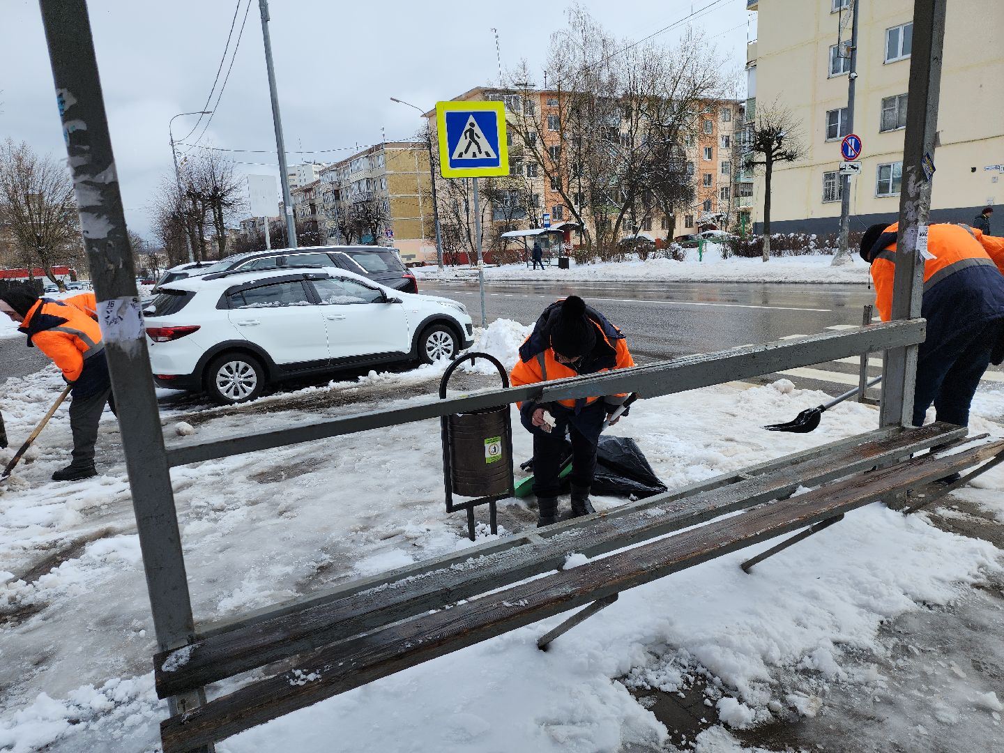 серпухов, подмосковье, уборка улиц, зион,