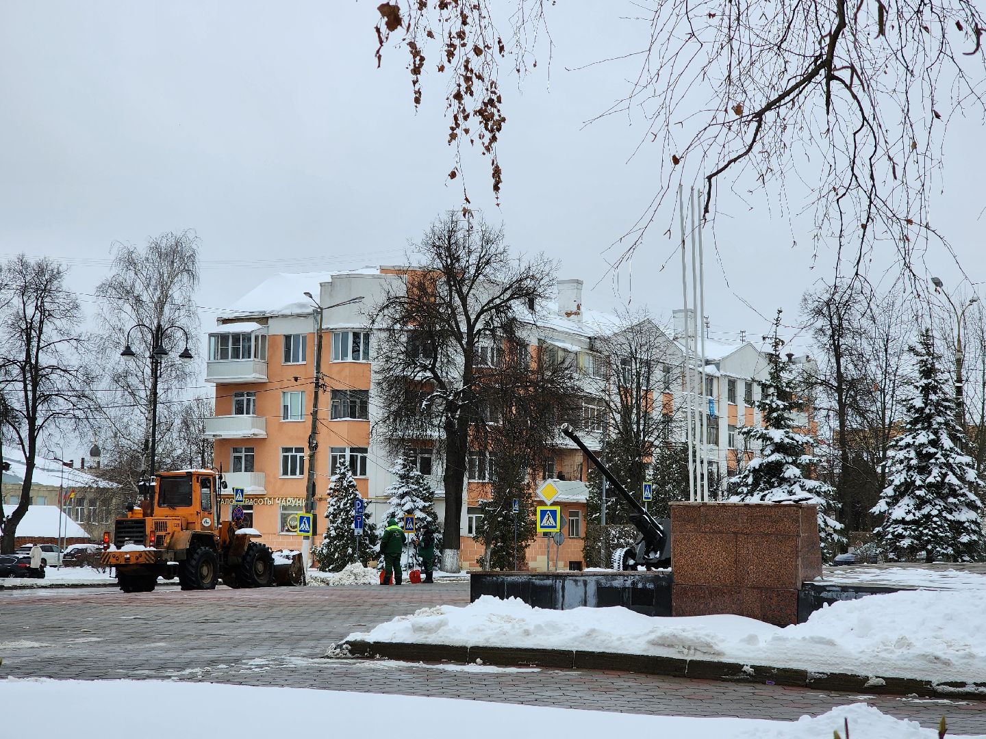 ногинск, коммунальная служба, уборка снега, снегопад, жкх,