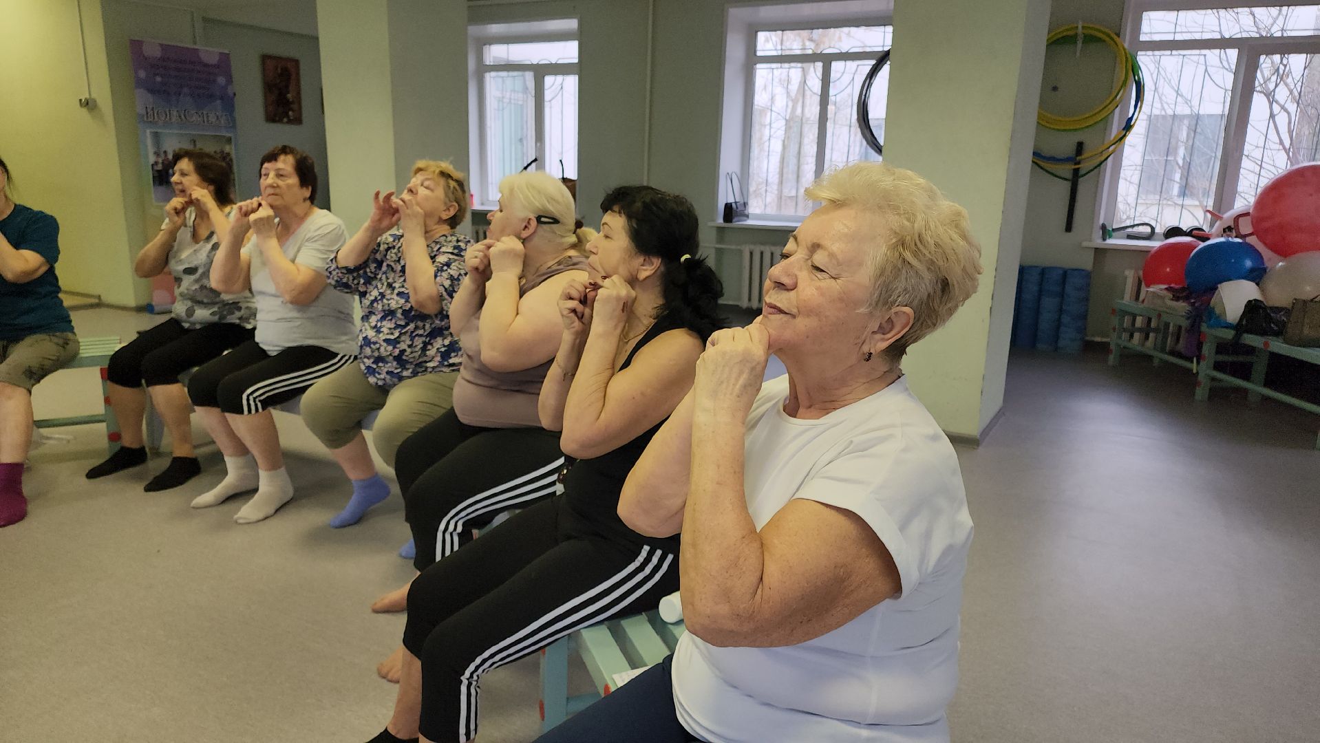 кашира, спорт, активное долголетие, фитнес, гимнастика, ожерелье,