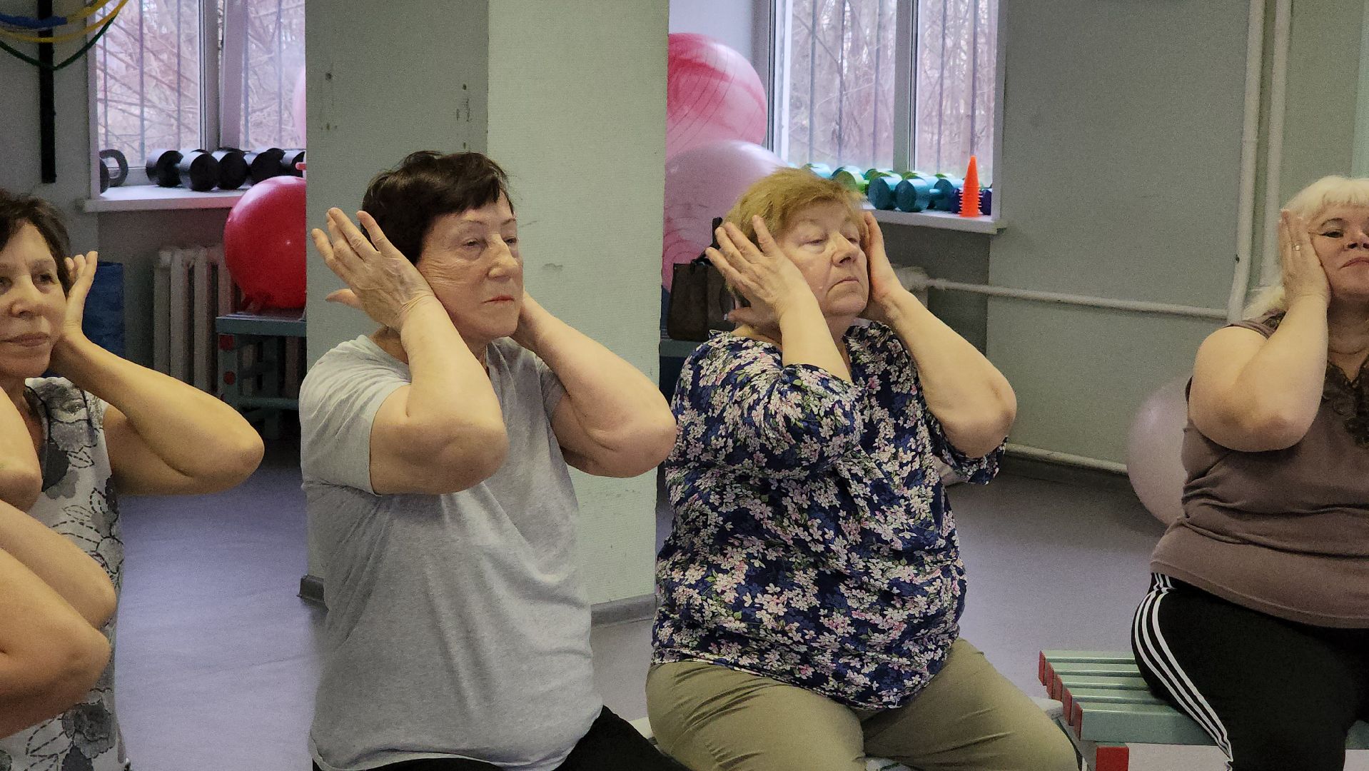 кашира, спорт, активное долголетие, фитнес, гимнастика, ожерелье,