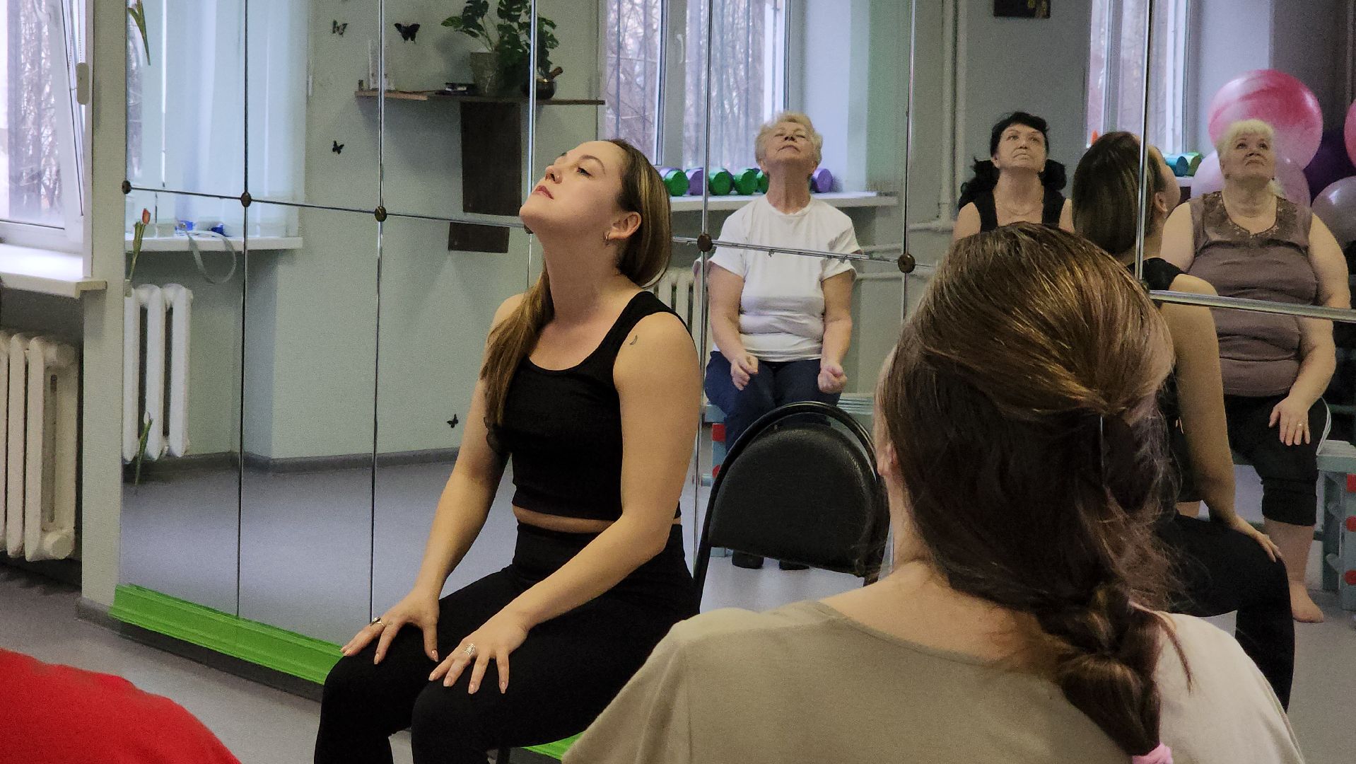 кашира, спорт, активное долголетие, фитнес, гимнастика, ожерелье,