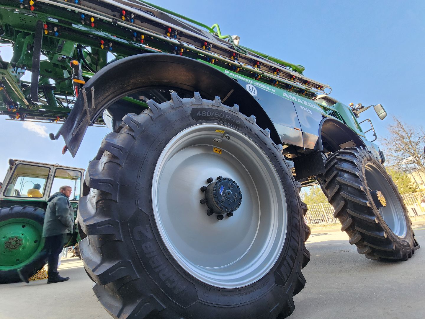 Зарайск, Зарайская нива, Выставка сельскохозяйственной техники, Уникальная машина для опрыскивания,самоходный опрыскиватель,