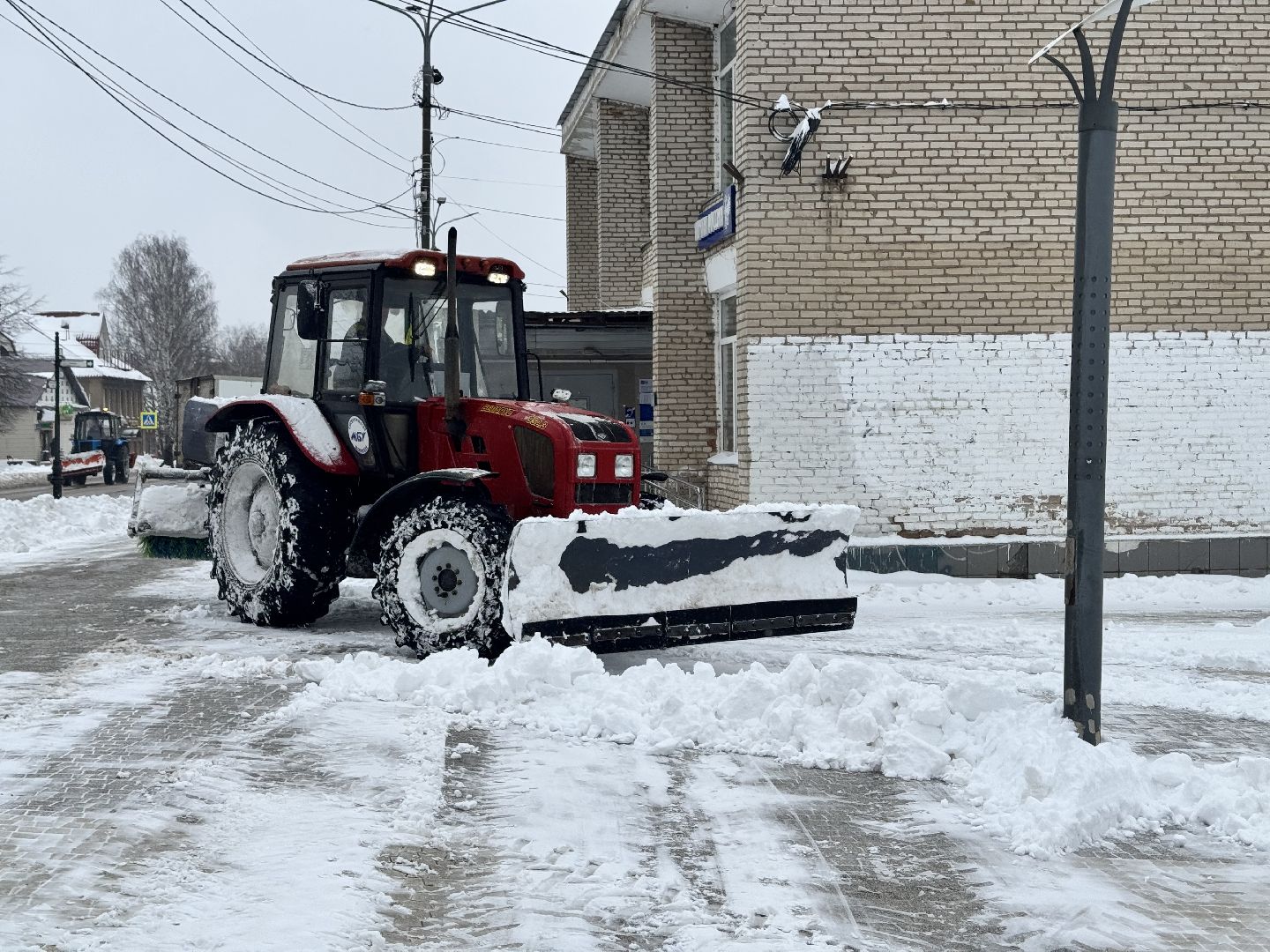 шаховская, снегопад, снег весной,