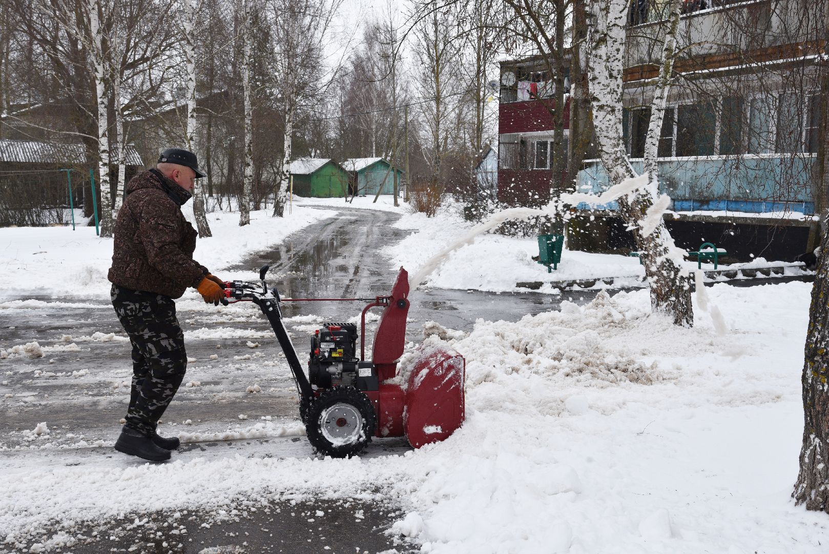 лотошино, уборка снега, благоустройство, уборка снега и наледи,