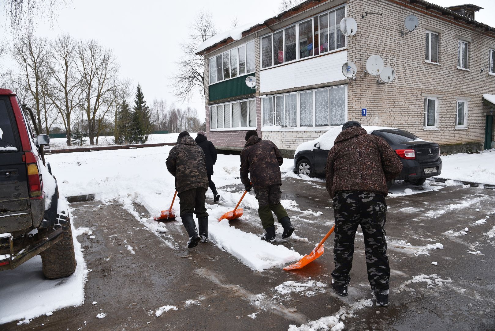 лотошино, уборка снега, благоустройство, уборка снега и наледи,