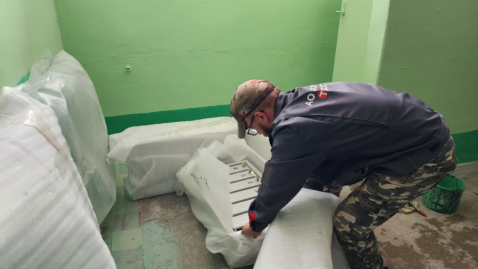 ремонт подъезда, жкх, истра,