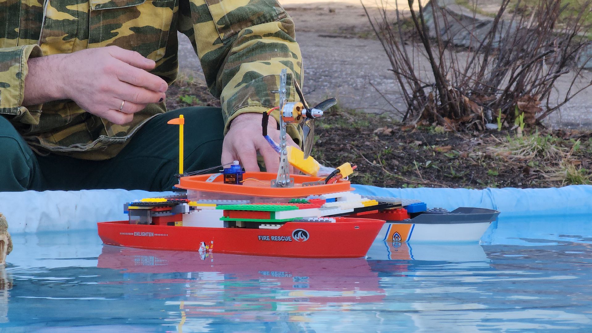 кашира, образование, робототехника, кружок, лодки, фрегат, бассейн, соревнования,