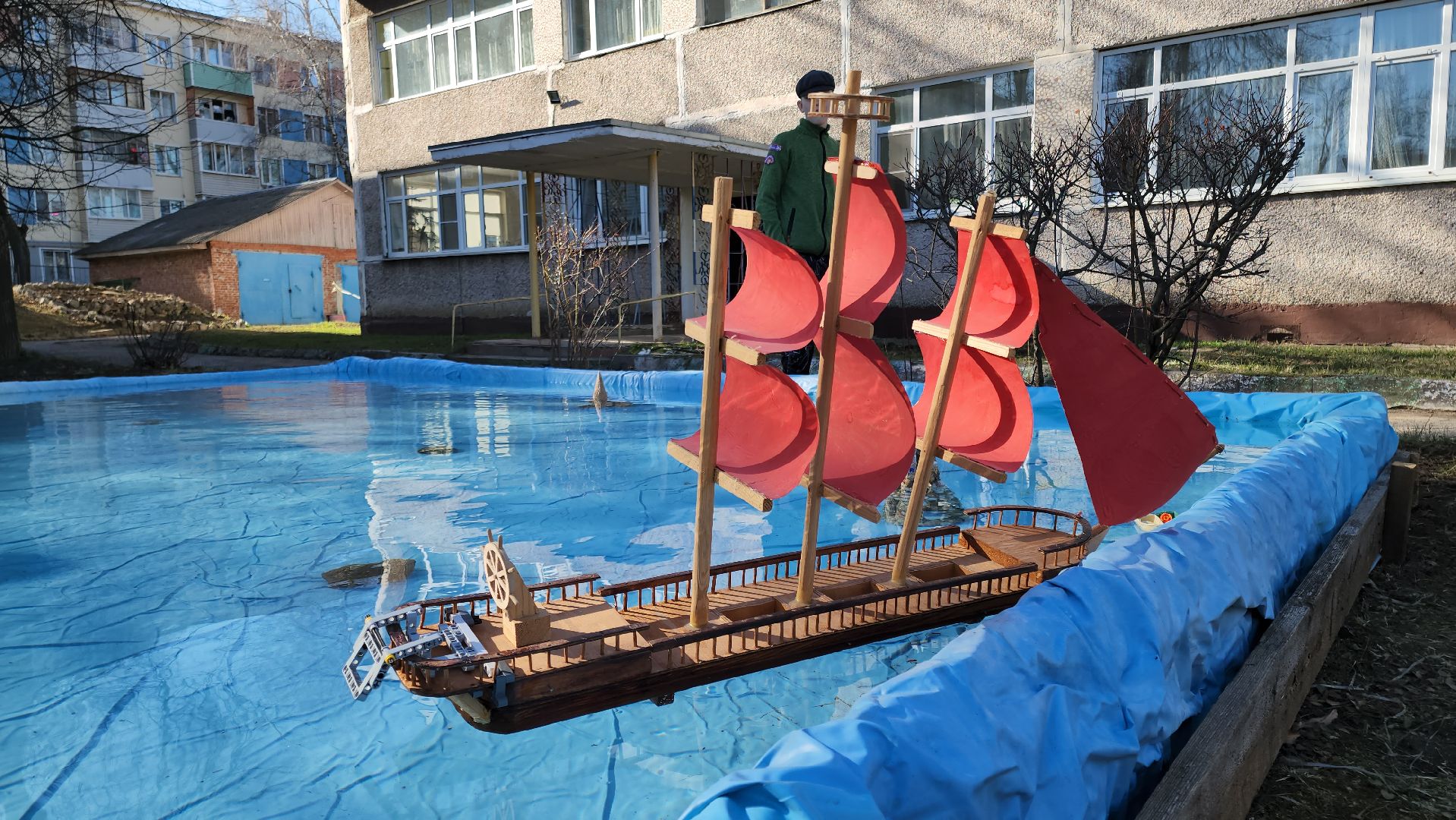 кашира, образование, робототехника, кружок, лодки, фрегат, бассейн, соревнования,