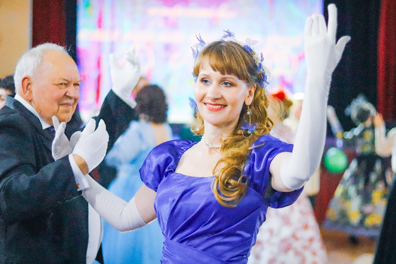 общество, клин, активное долголетие, исторический бал, танцы,