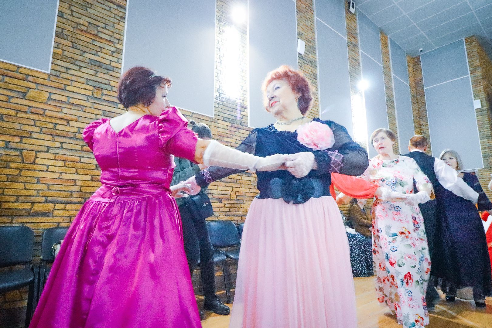 общество, клин, активное долголетие, исторический бал, танцы,