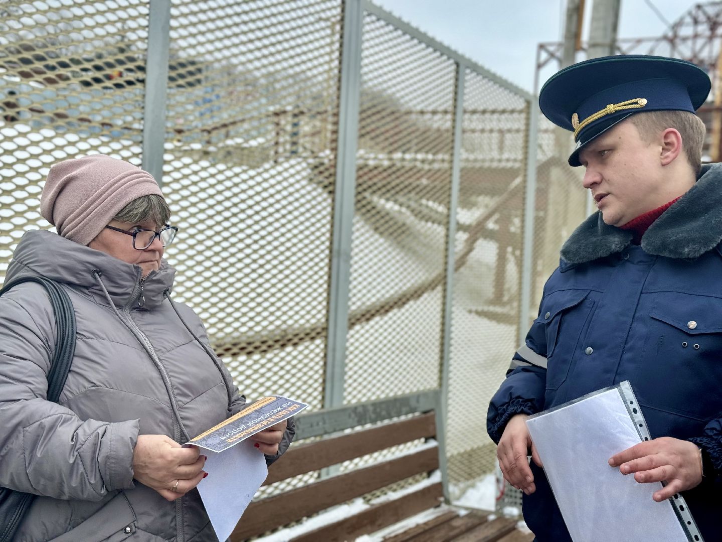 рейд безопасности, железнодорожные пути, железнодорожная станция, расторгуево,