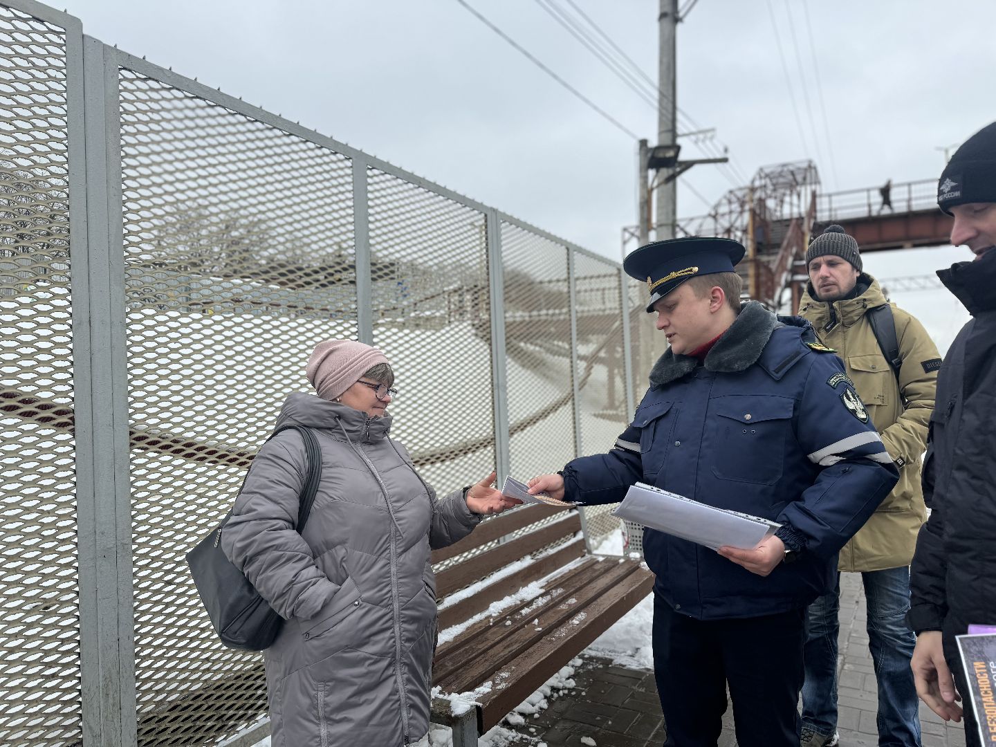 рейд безопасности, железнодорожные пути, железнодорожная станция, расторгуево,
