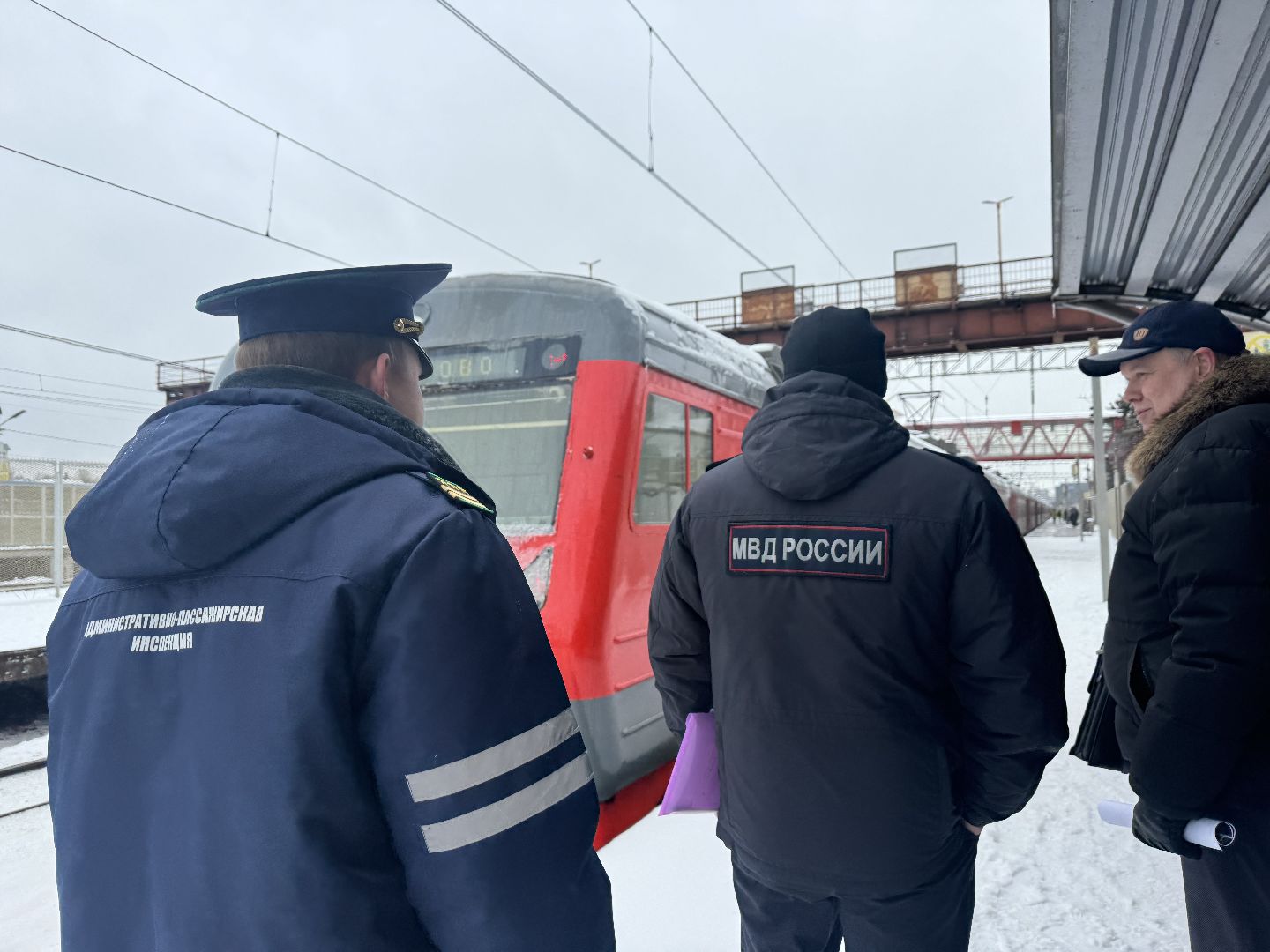 рейд безопасности, железнодорожные пути, железнодорожная станция, расторгуево,