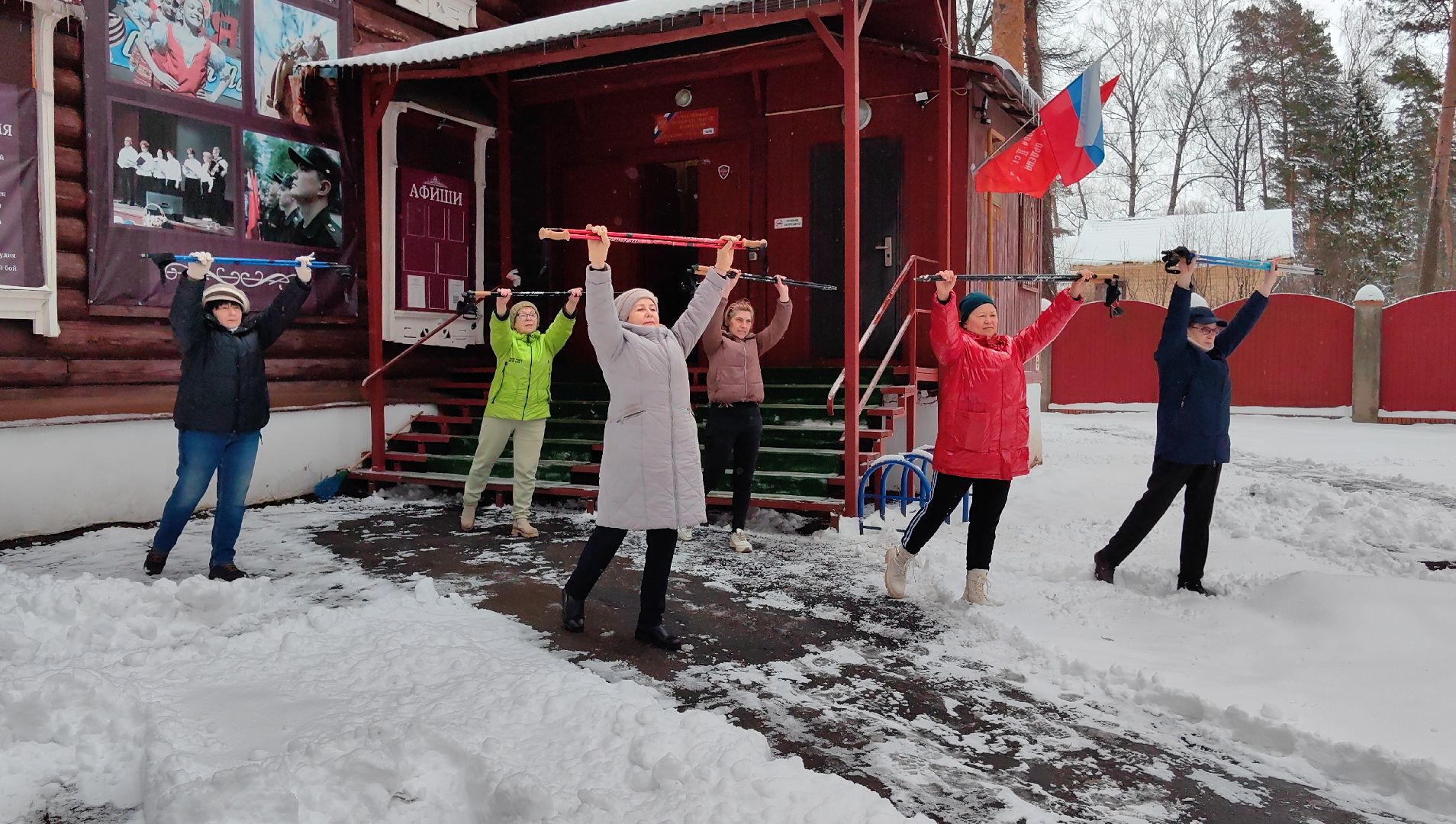 активное долголетие, спорт, скандинавская ходьба, здоровье,