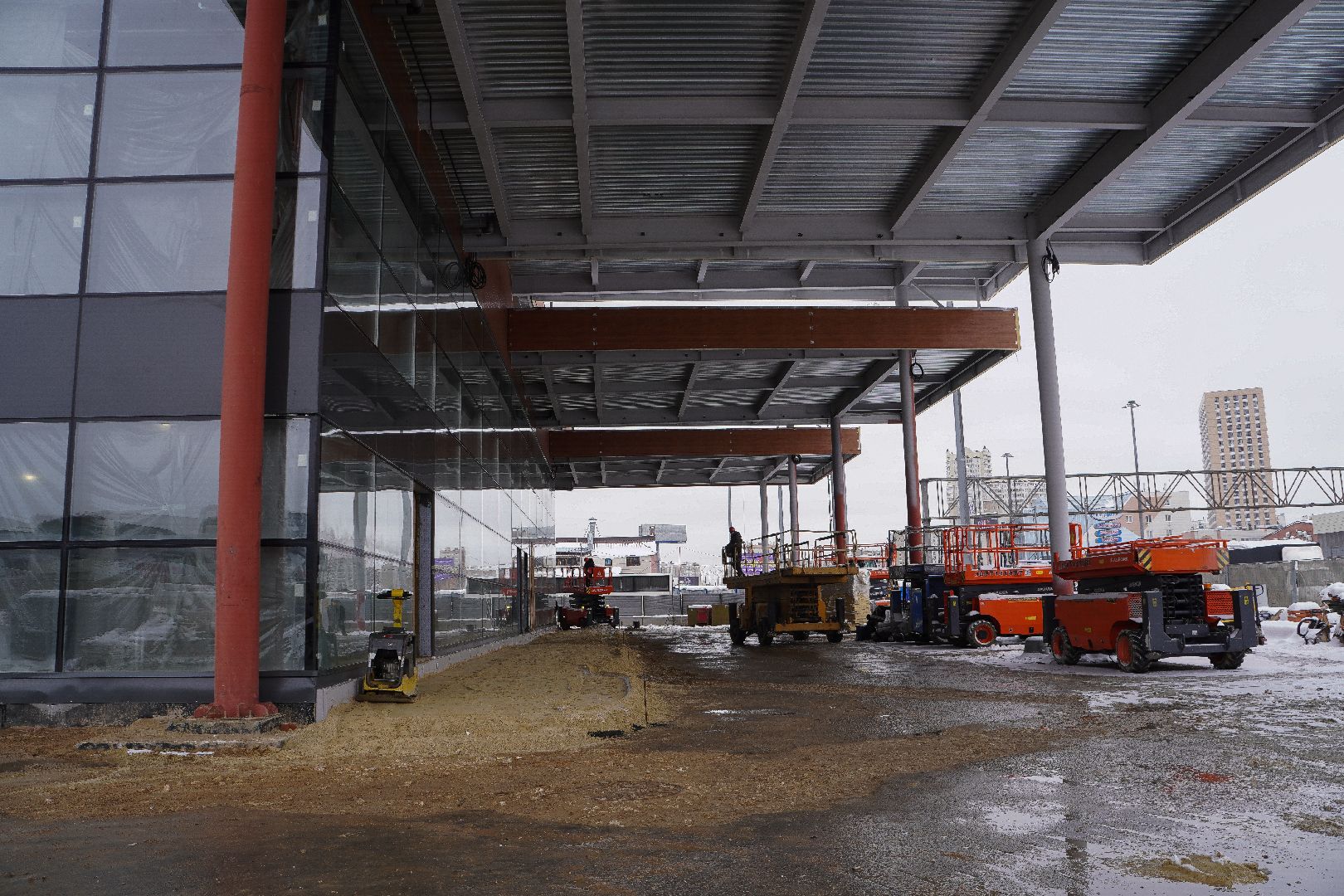 котельники, Строительство автовокзала, транспорт,