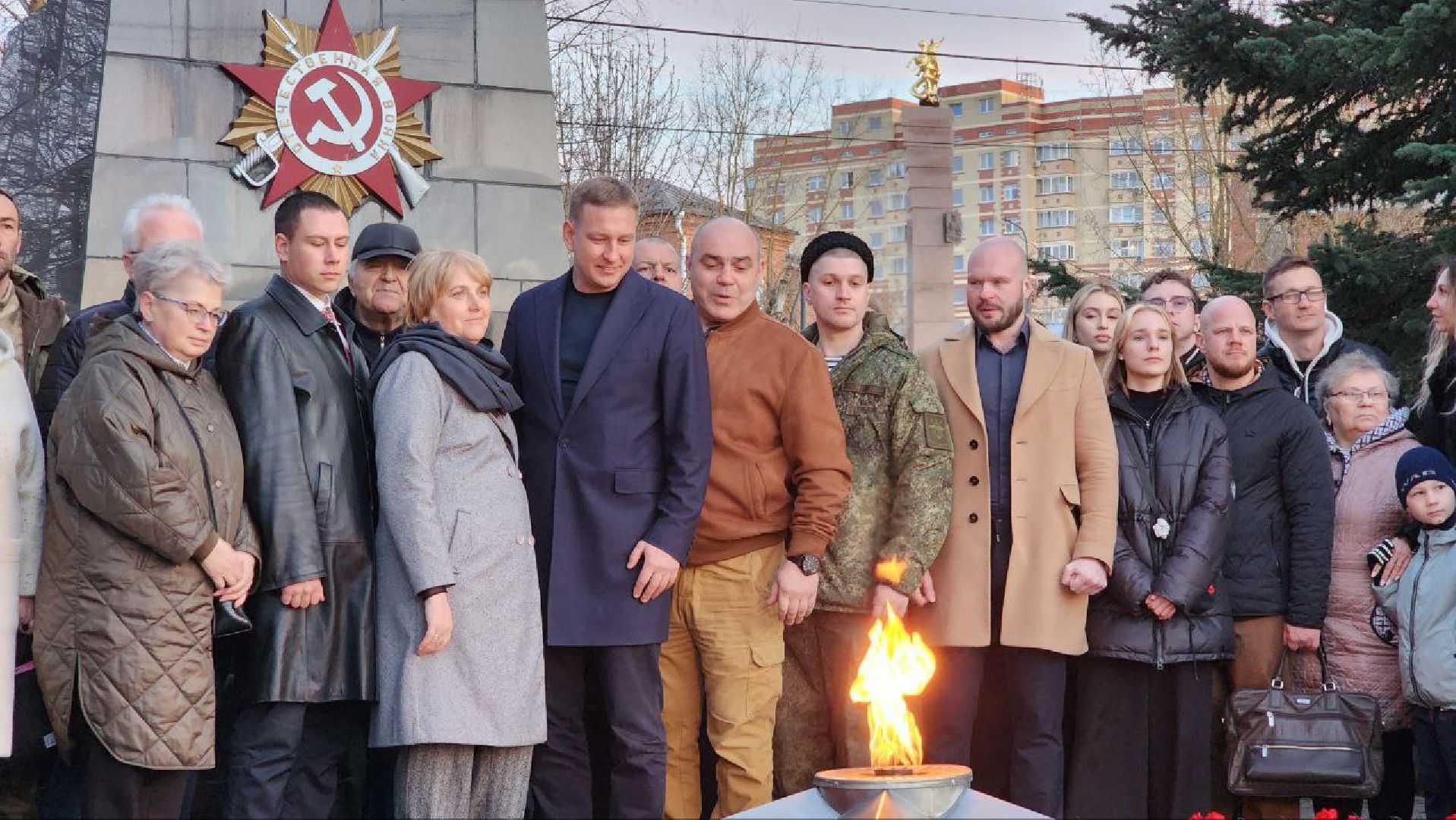 Дмитров, Яхрома, Вечный огонь,