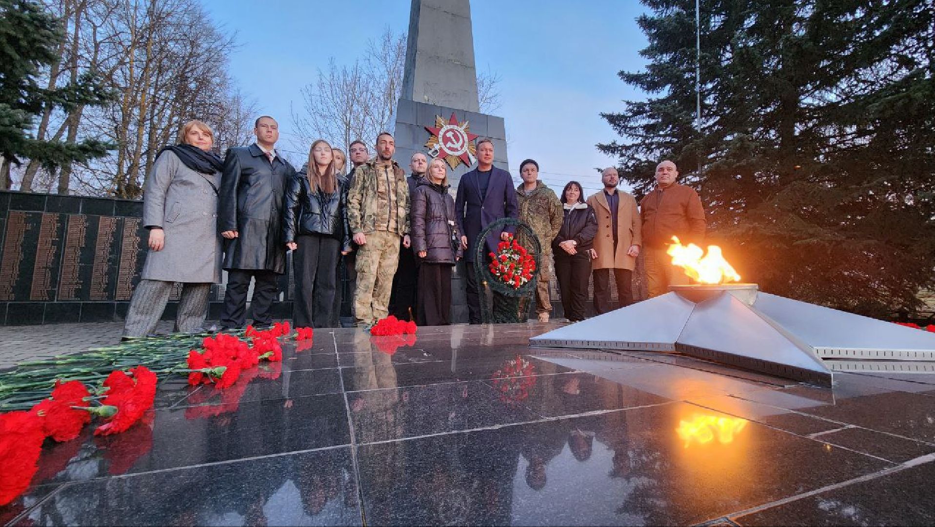 Дмитров, Яхрома, Вечный огонь,