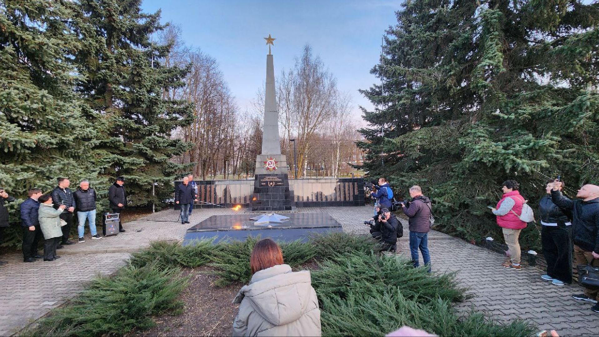 Дмитров, Яхрома, Вечный огонь,