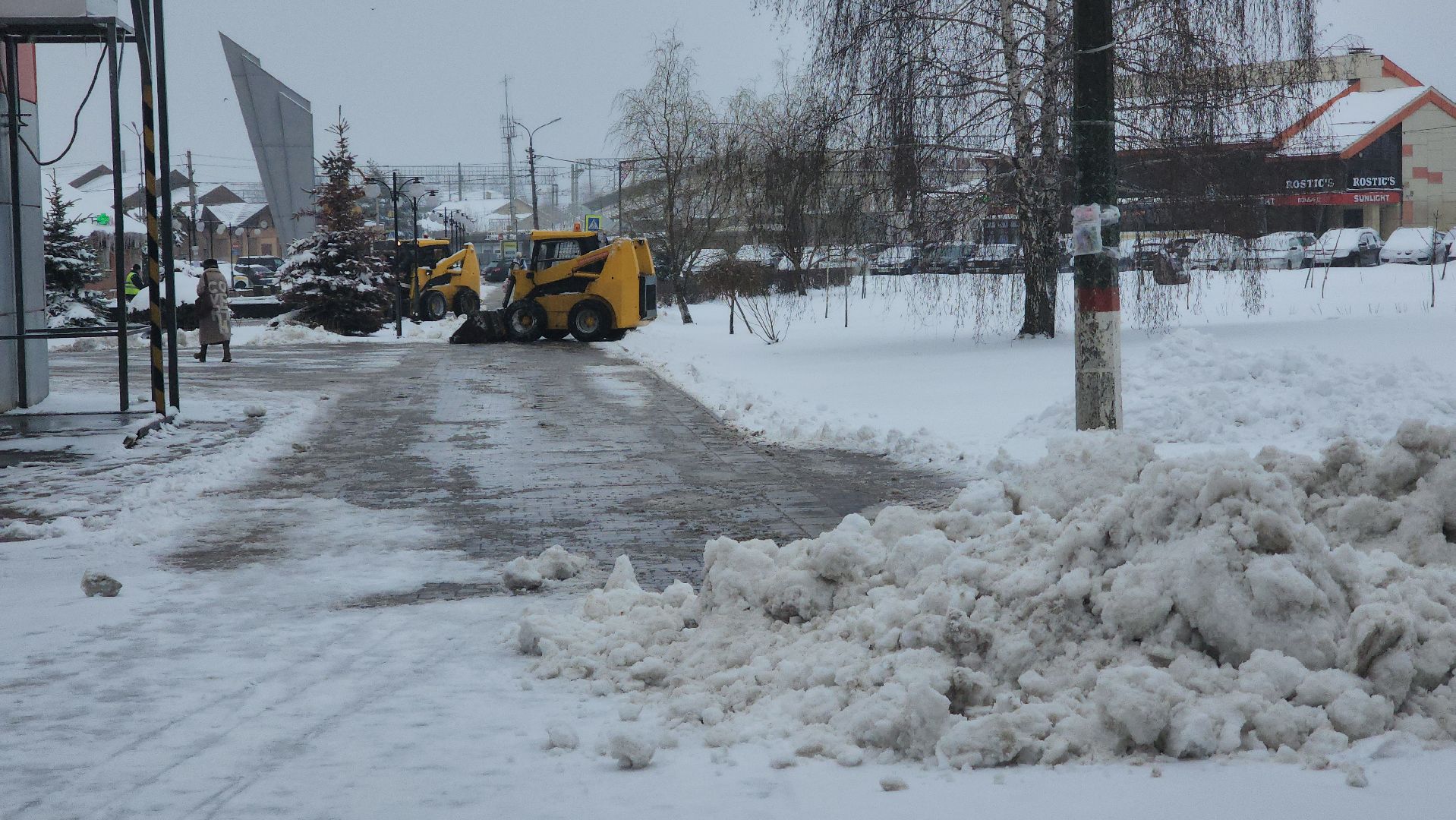 Павловский Посад, Уборка, Благоустройство,