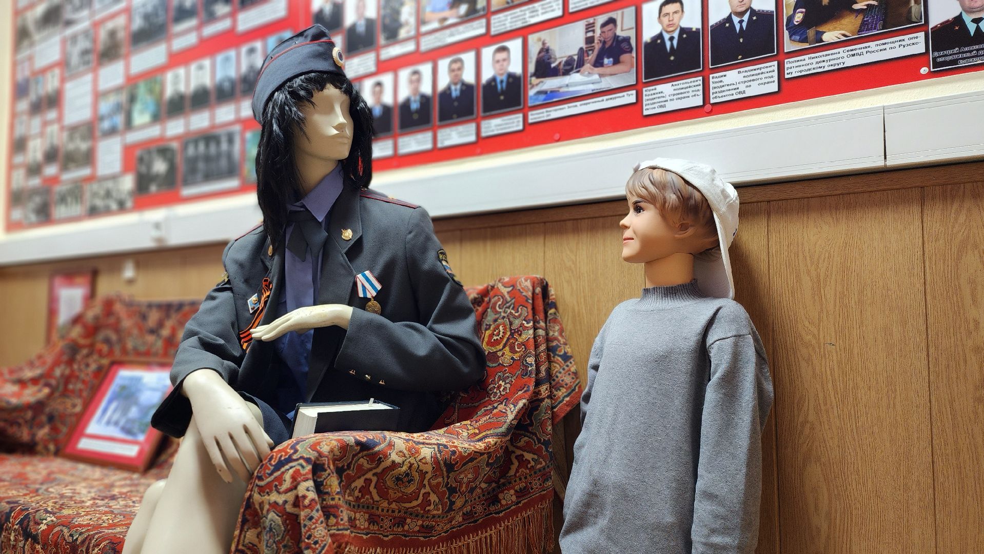 музей милиции, руза, конкурс рисунков, полиция глазами детей, новая экспозиция,