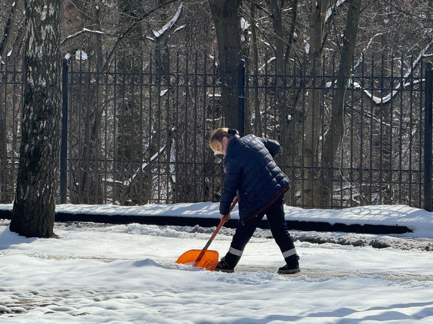 уборка снега, коммунальные службы, ленинский городской округ, последствия снегопада,