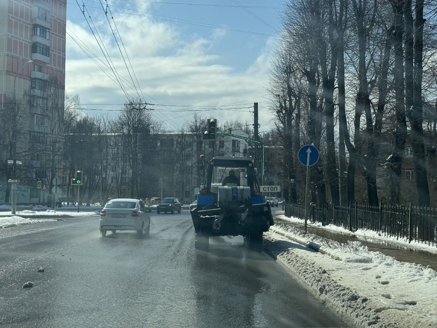 уборка снега, коммунальные службы, ленинский городской округ, последствия снегопада,