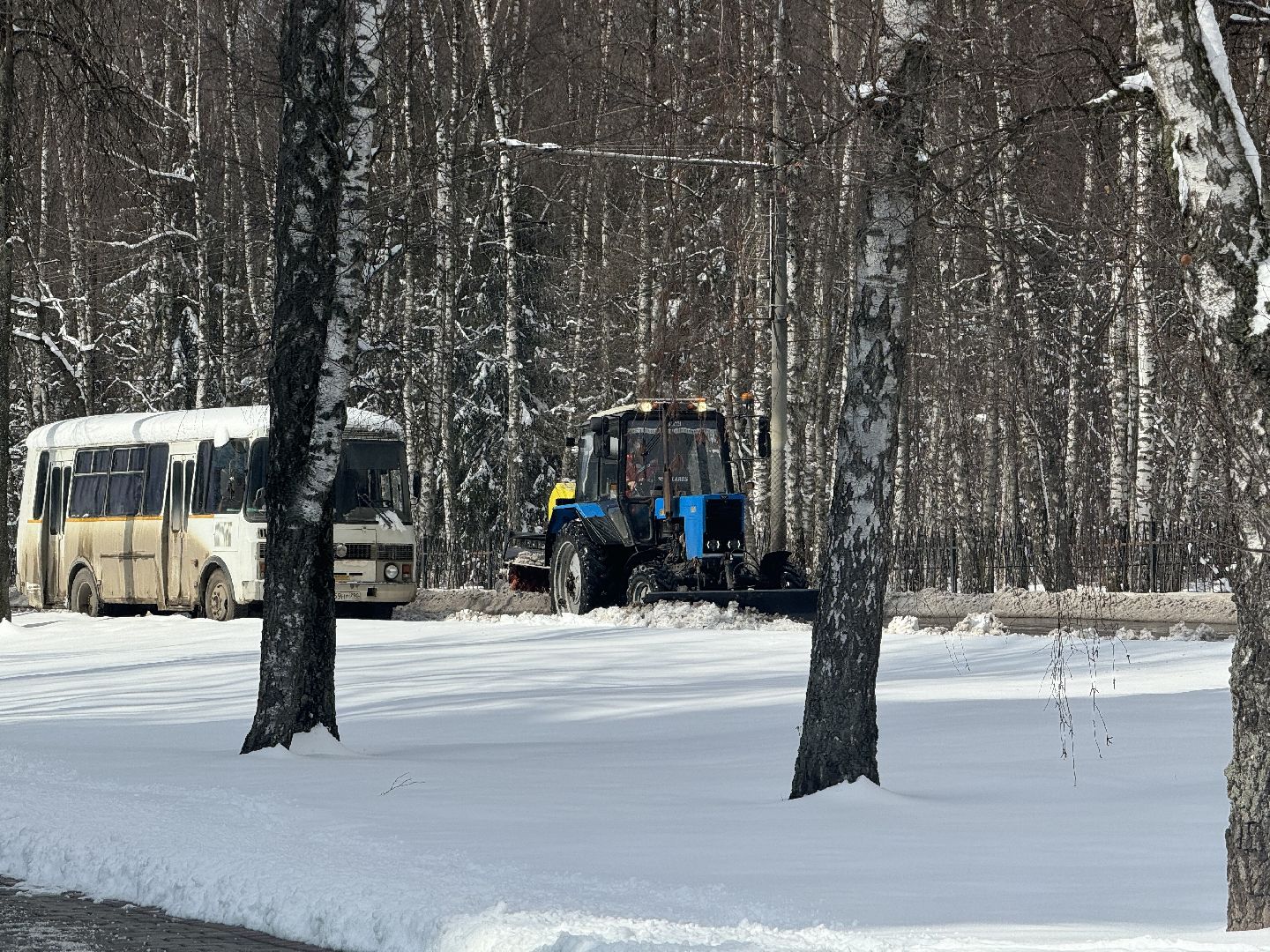 уборка снега, коммунальные службы, ленинский городской округ, последствия снегопада,