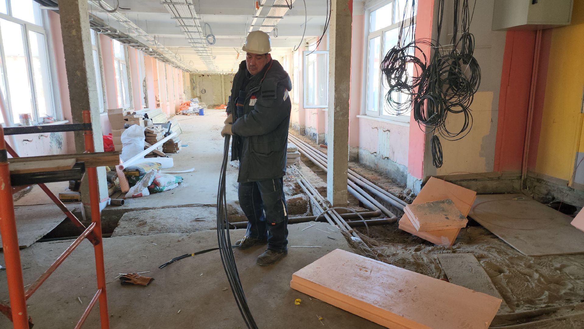 серпухов, подмосковье, капремонт школы,