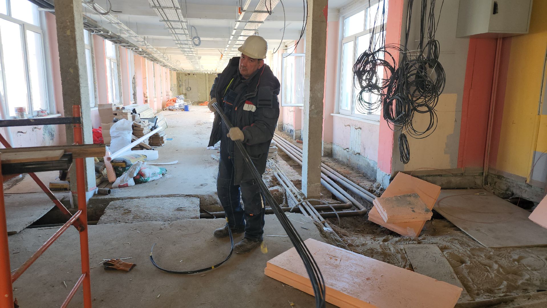 серпухов, подмосковье, капремонт школы,