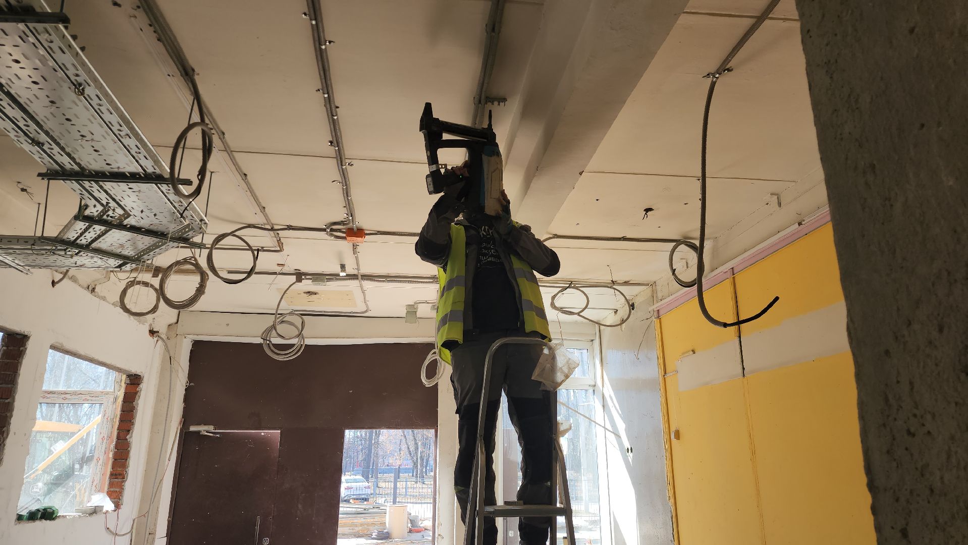 серпухов, подмосковье, капремонт школы,