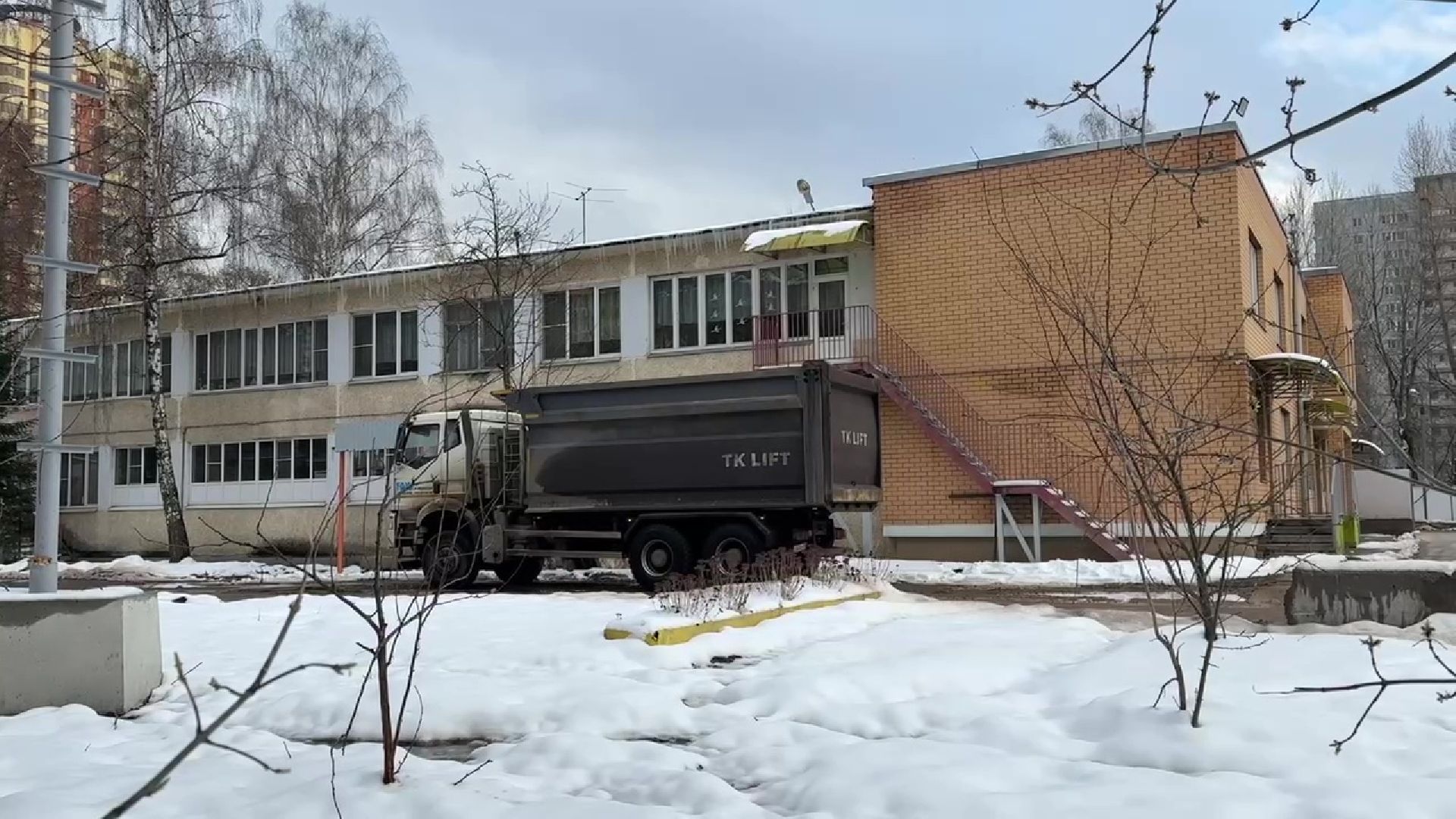 реутов, строительство, детский сад, дорожка,