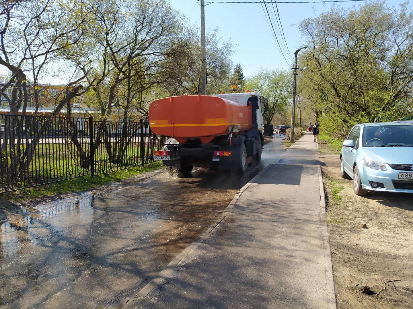 Дороги, полив, благоустройство, асфальт, ЖКХ