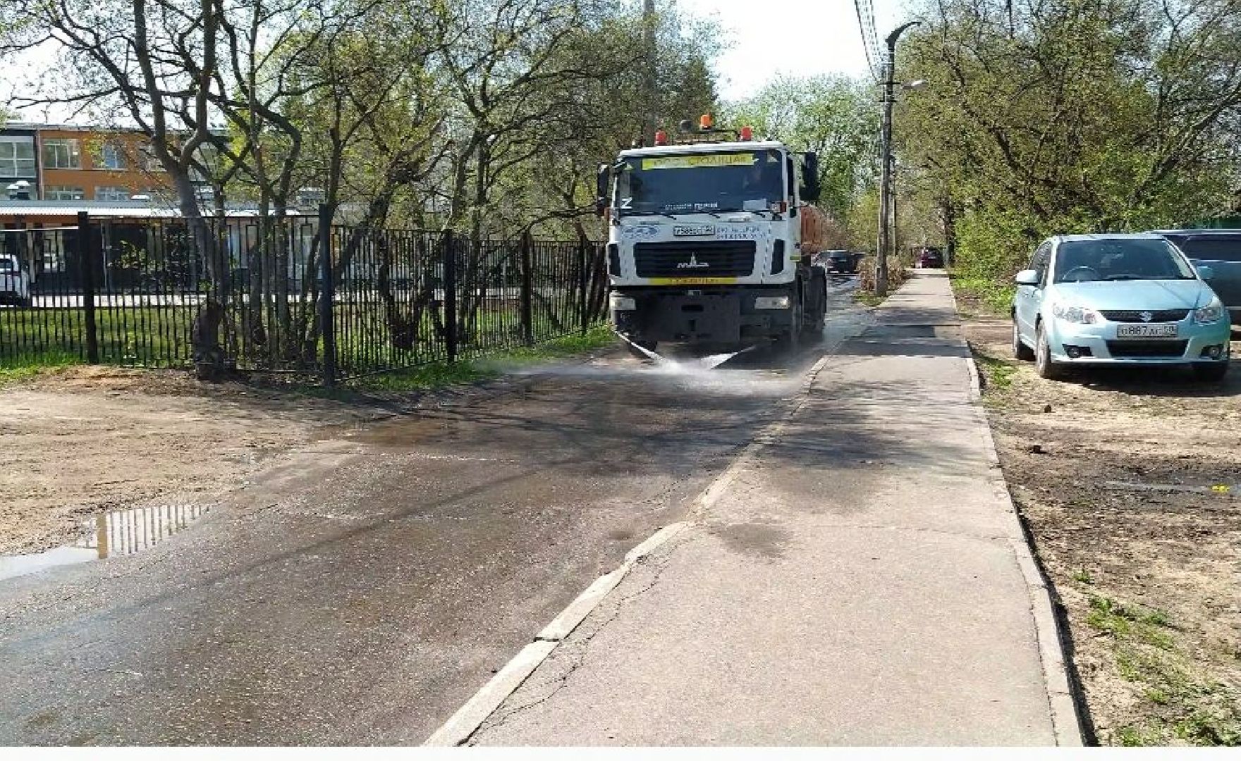 Дороги, полив, благоустройство, асфальт, ЖКХ