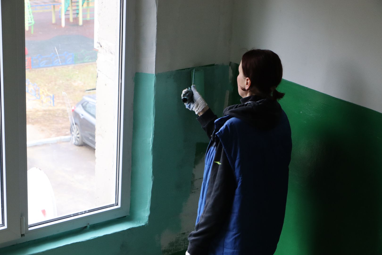 серебряные пруды, узуново, ремонт подъездов, жкх,