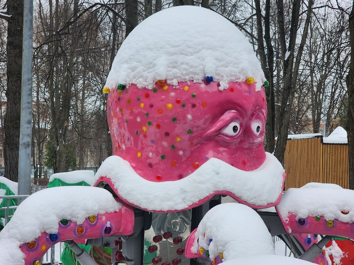 королёв, центральный парк, благоустройство, аттракционы,