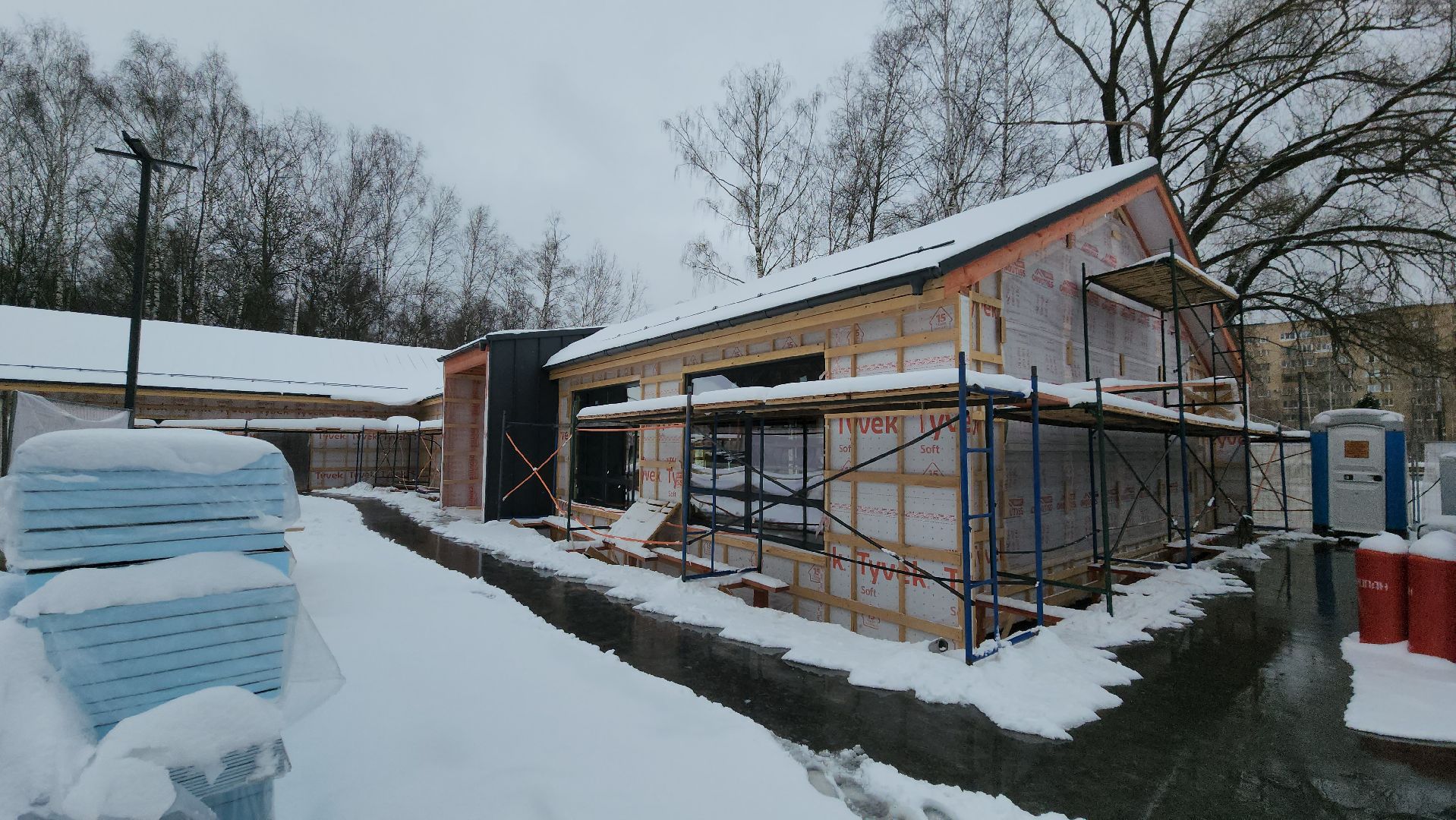 Кафе, Павильон проката, Лобня, Центральный парк,