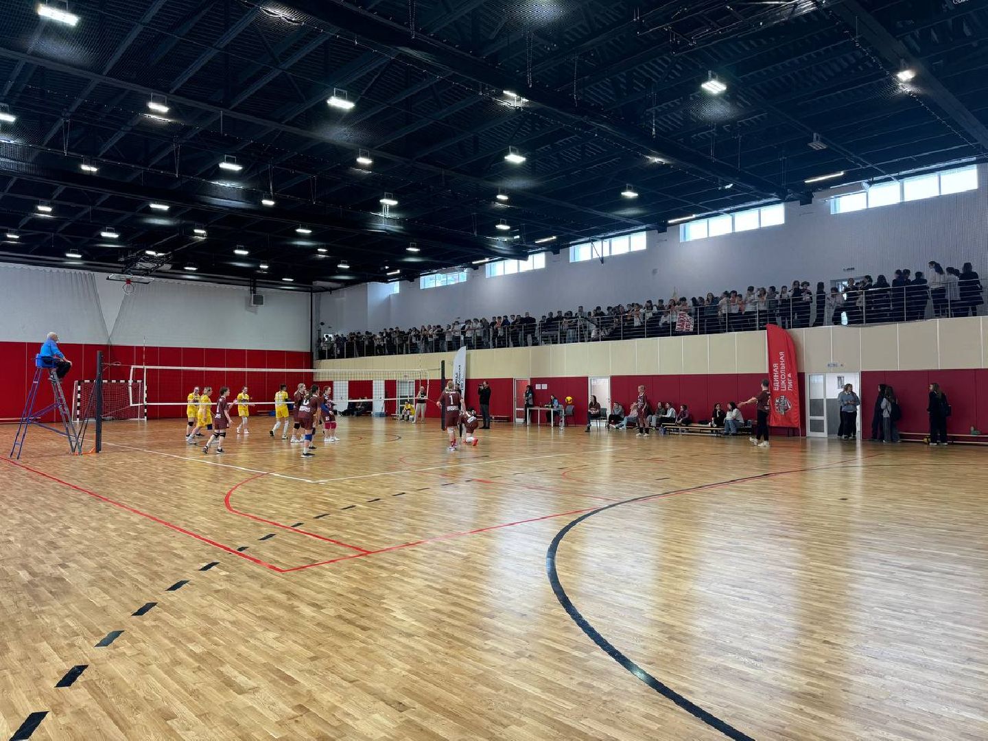 единая школьная лига, волейбол, соревнования, школа 15,