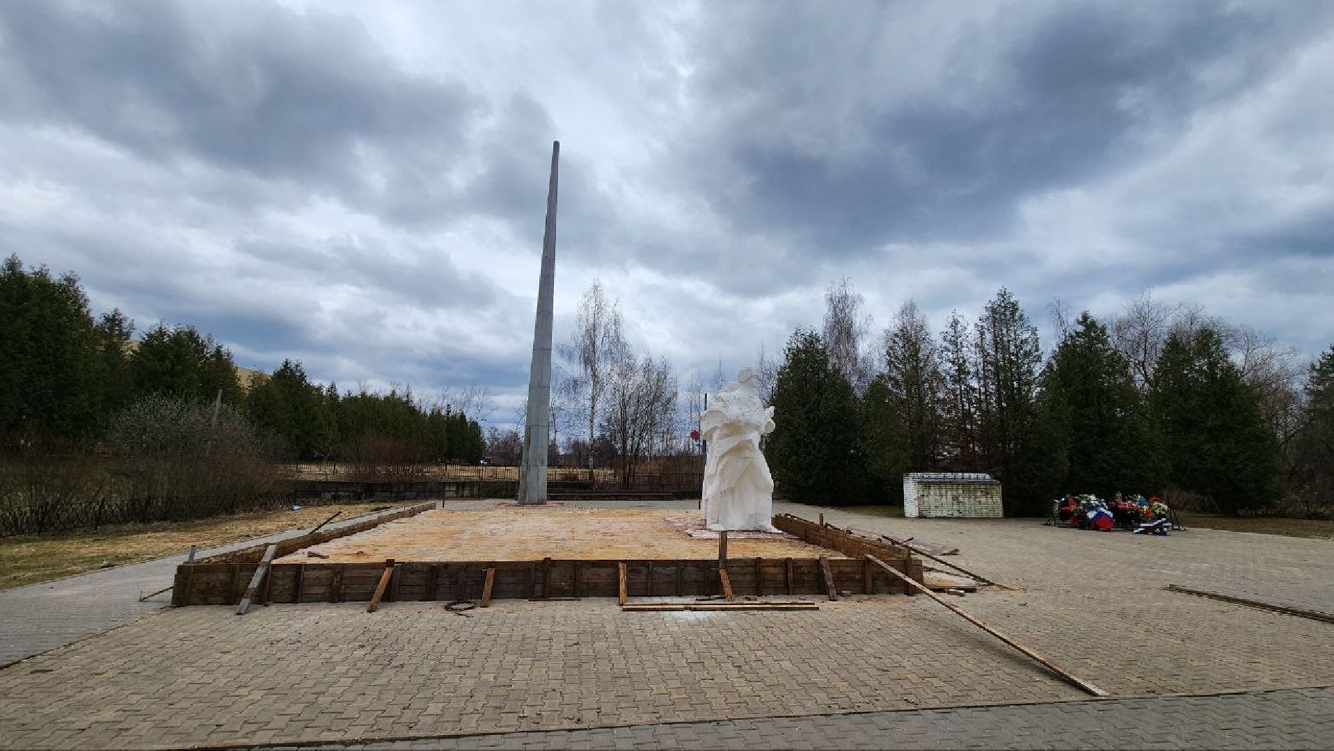 Талдом, Запрудня, Вечный огонь, День Победы,