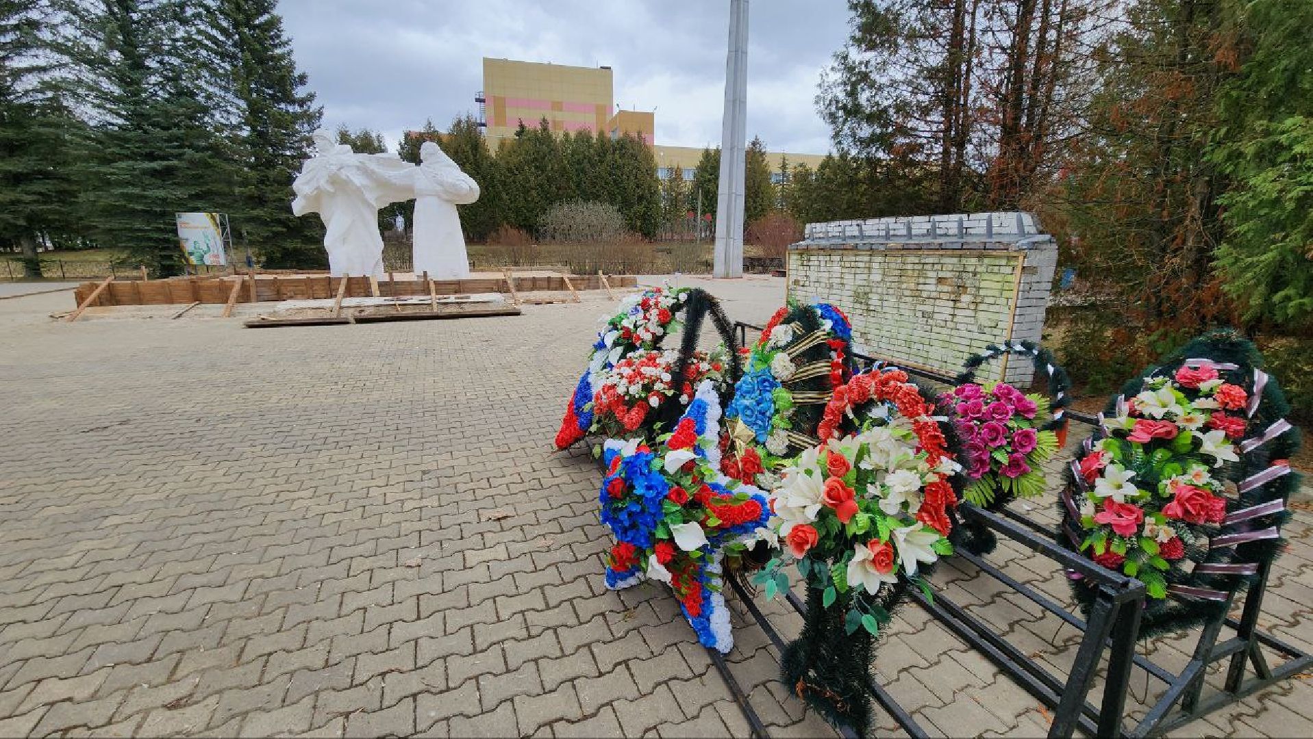 Талдом, Запрудня, Вечный огонь, День Победы,