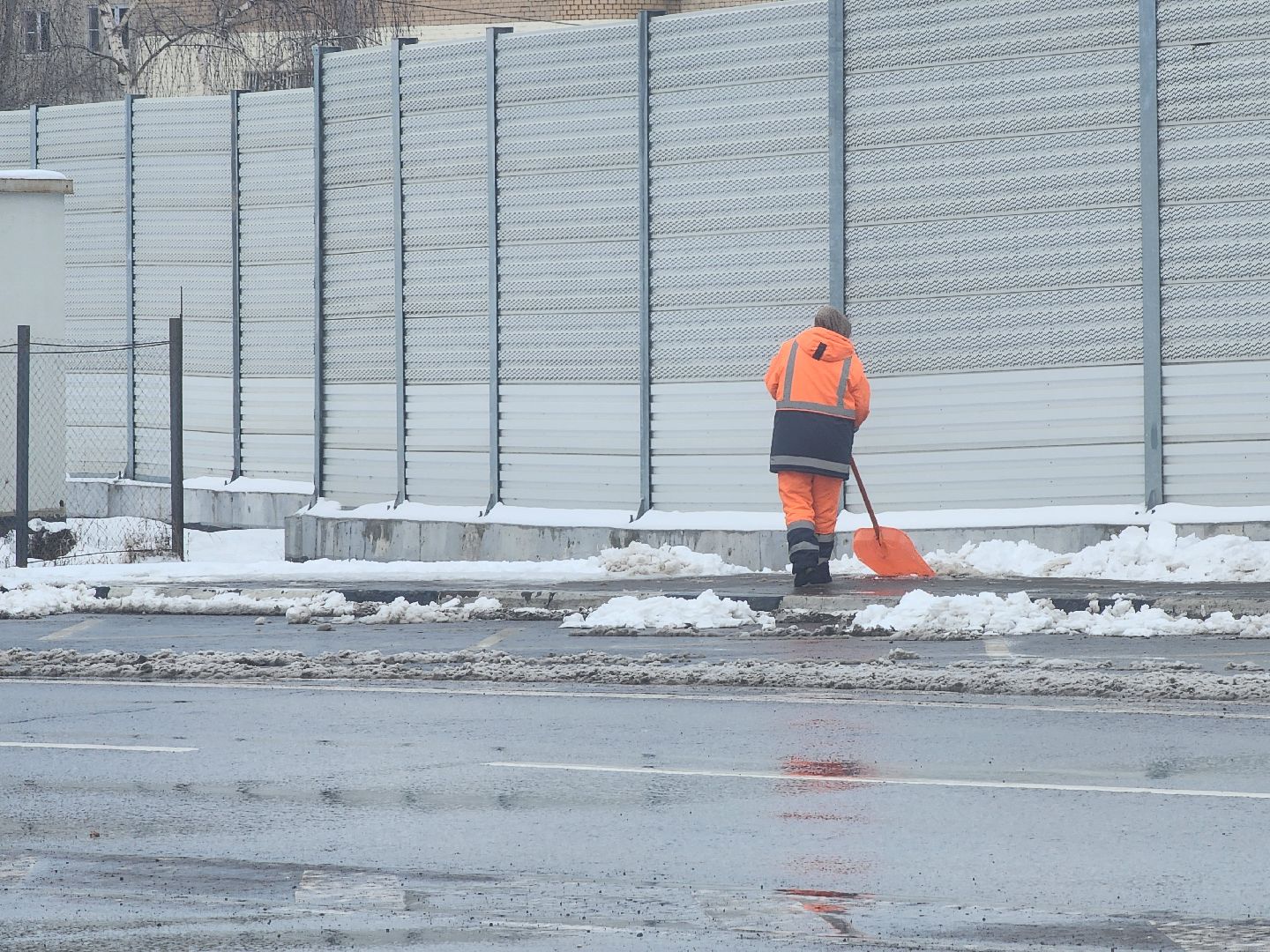 долгопрудный, уборка снега, дворники, коммунальщики, специальная техника, снегопад,