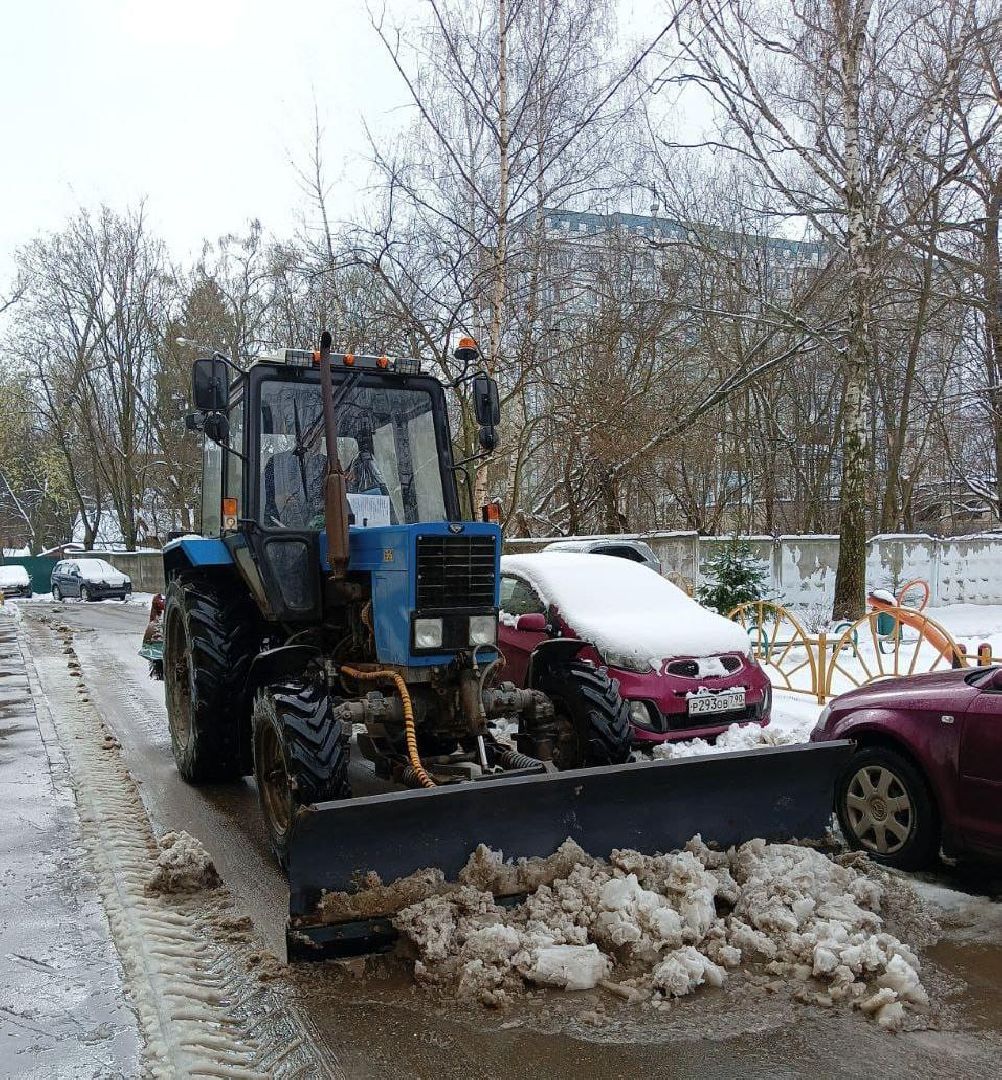 пушкино, коммунальные службы, уборка снега и наледи, микрорайон, западный, рабочие, ук,