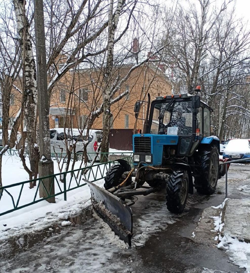 пушкино, коммунальные службы, уборка снега и наледи, микрорайон, западный, рабочие, ук,