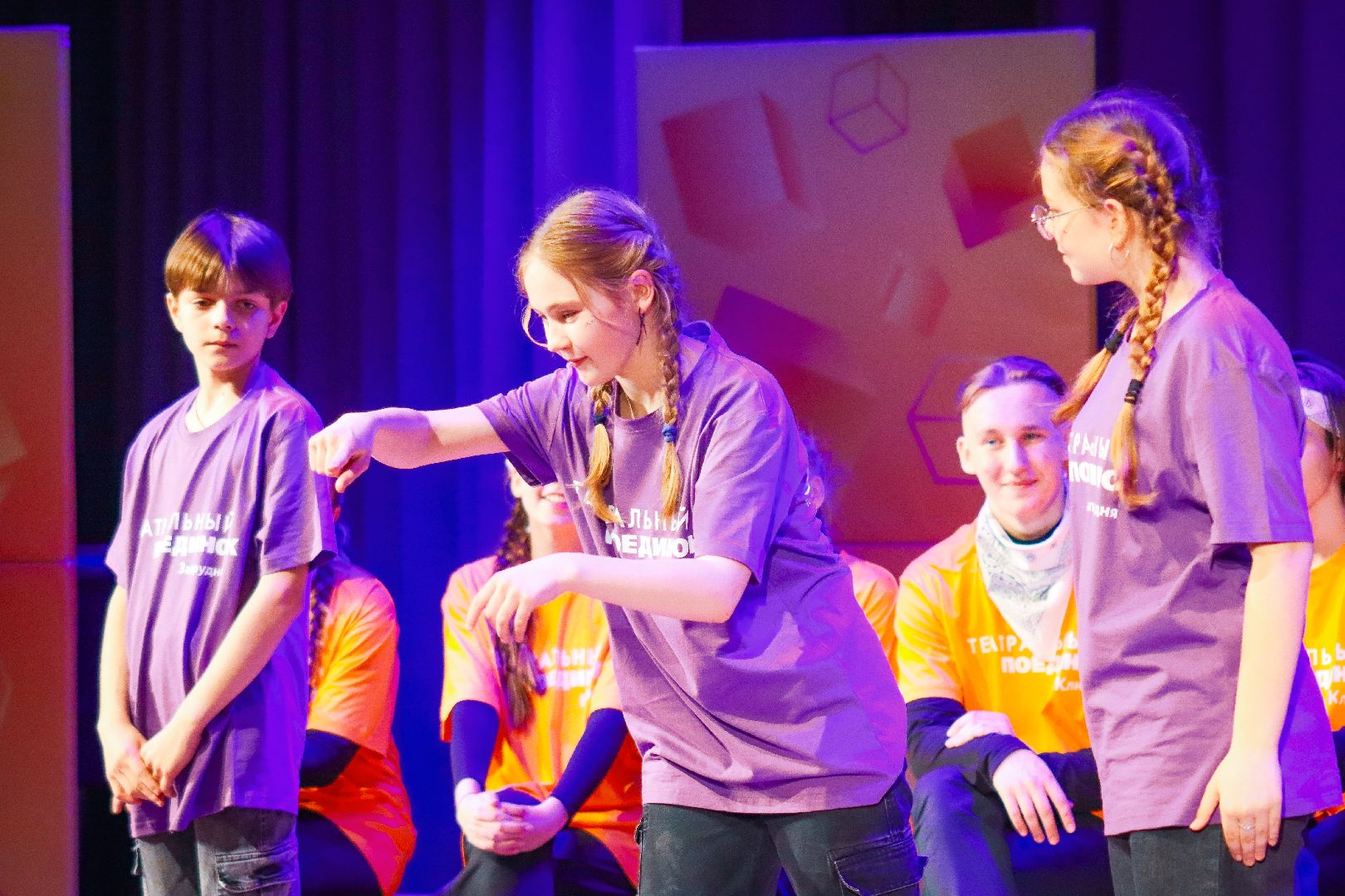 клин, общество, культура, дети, театральный поединок, импровизация,