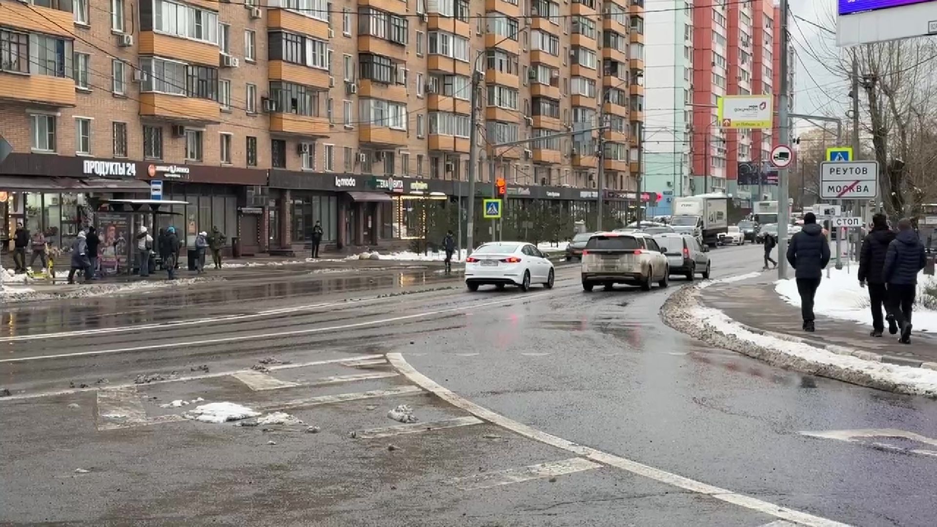 реутов, реконструкция, строительство съездов, МКАД, дорог и, боковые съезды,