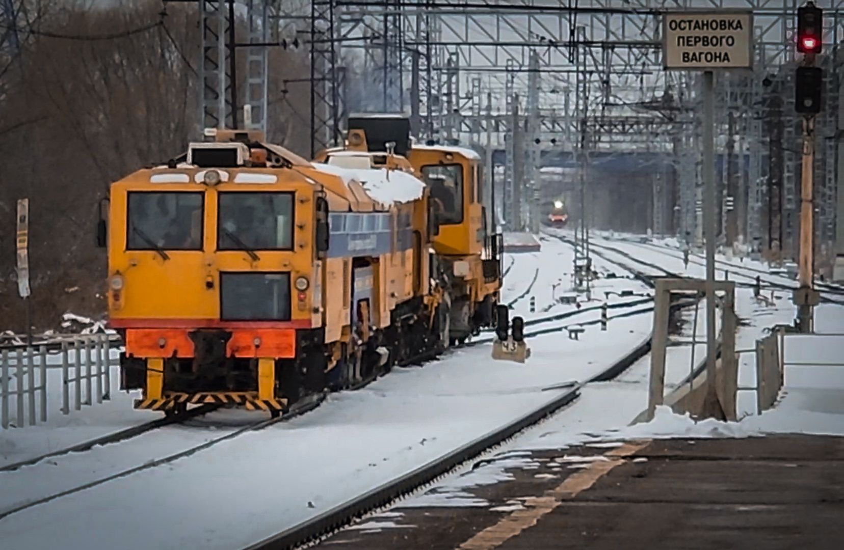 Станция Бронницы, жд, Ремонт железнодорожных путей,