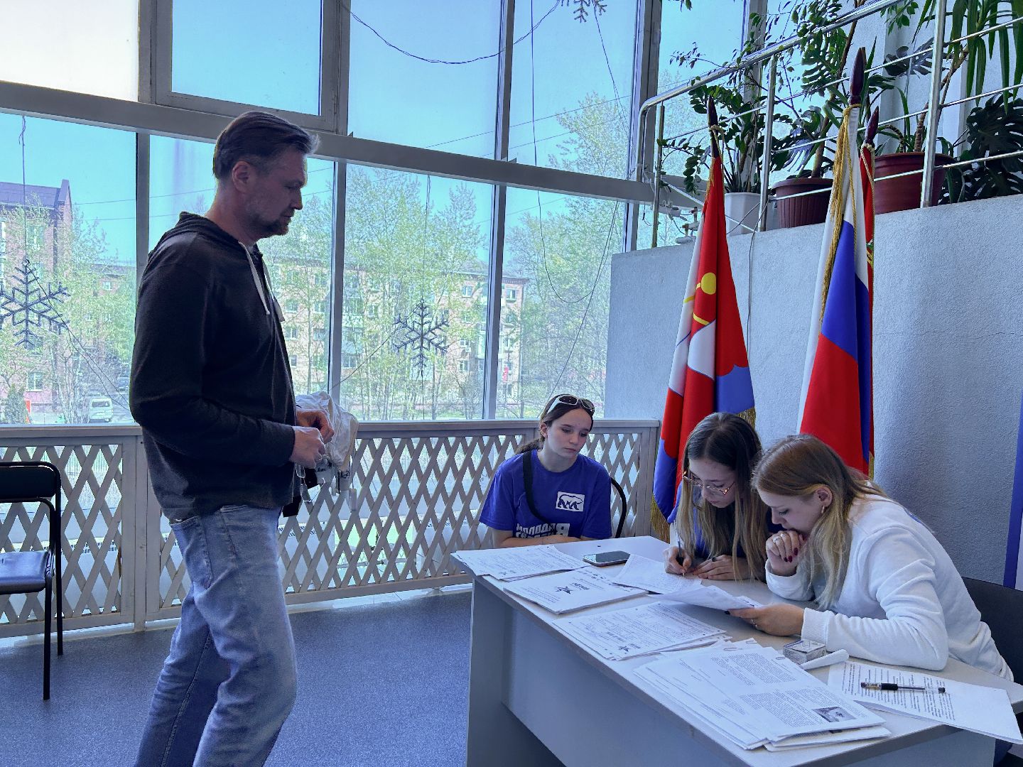 Диктант победы, акция, Фрязино