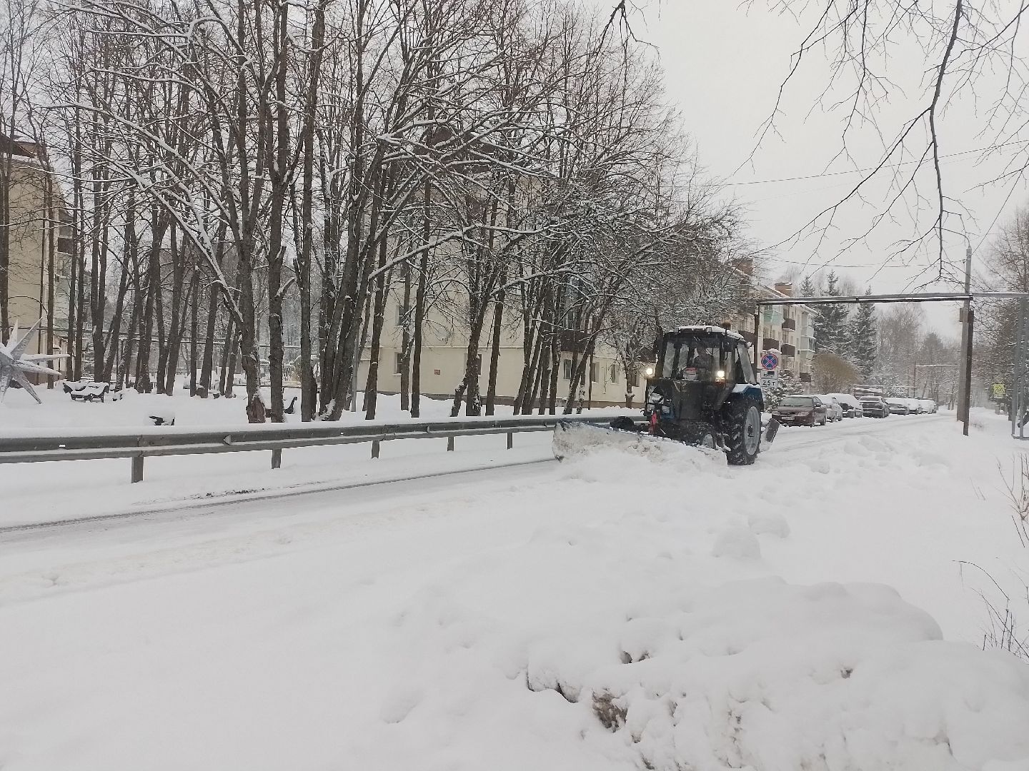 жкх, благоустройсво, снегопад, городской округ восход,