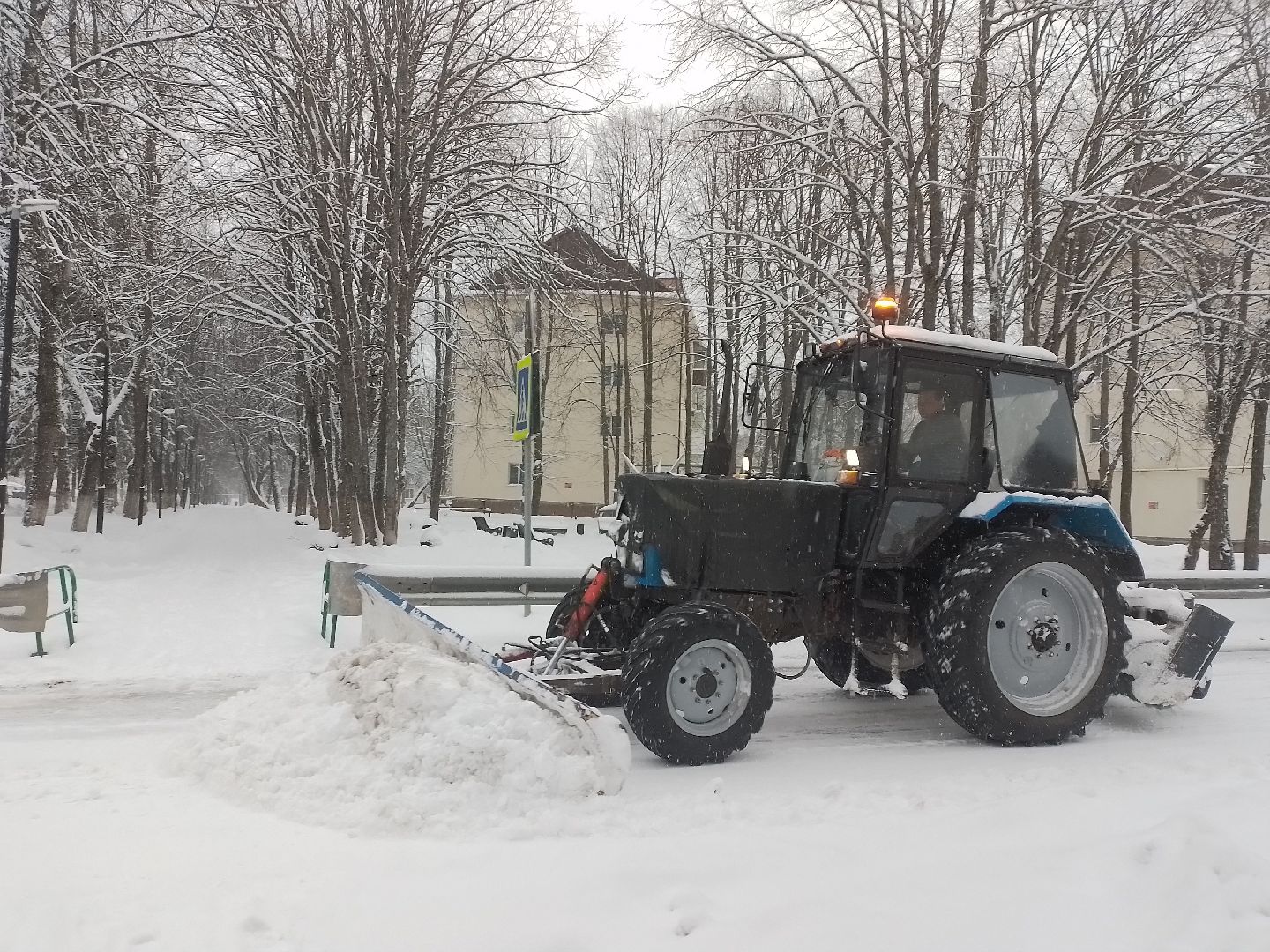 жкх, благоустройсво, снегопад, городской округ восход,