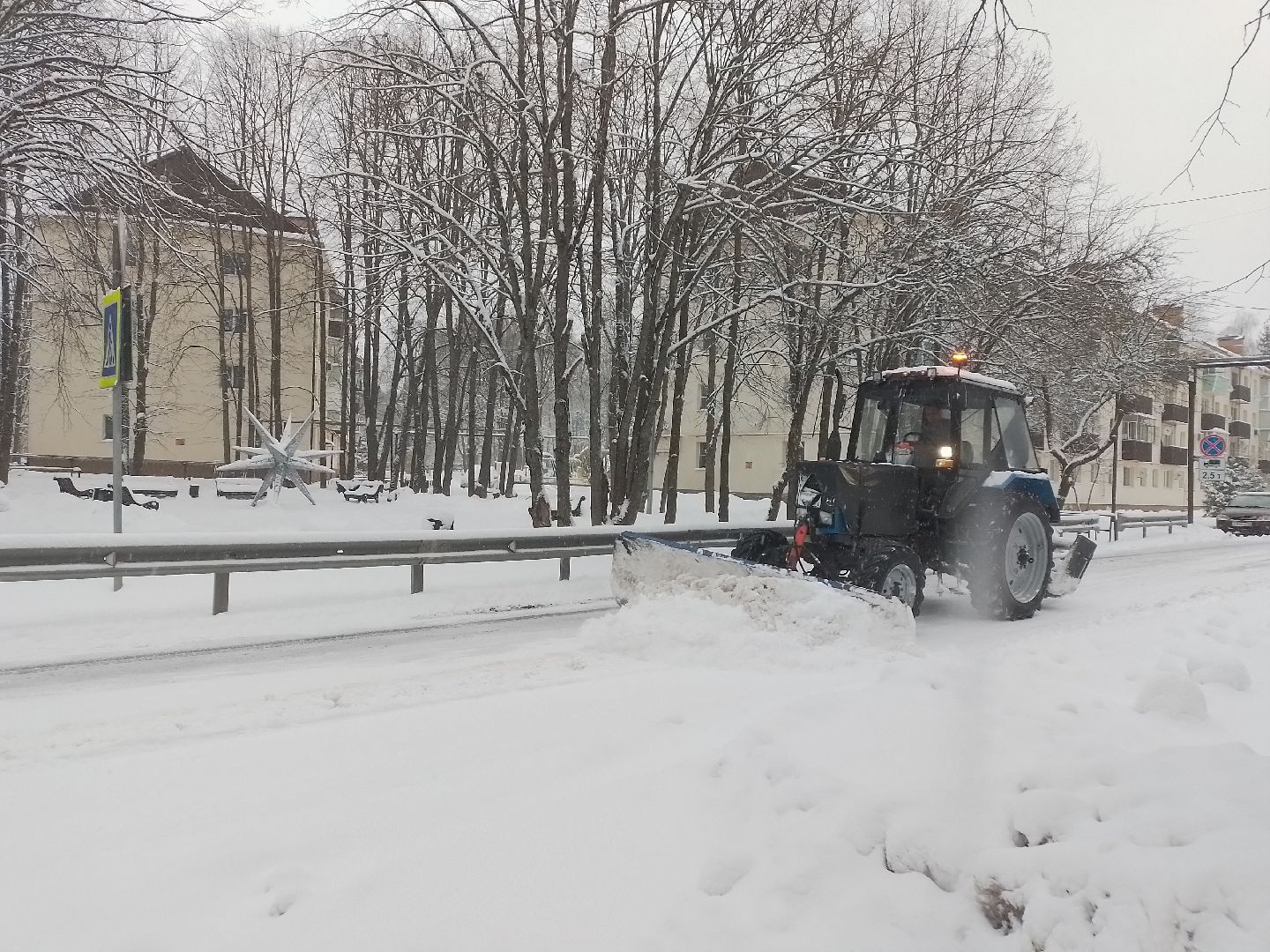 жкх, благоустройсво, снегопад, городской округ восход,